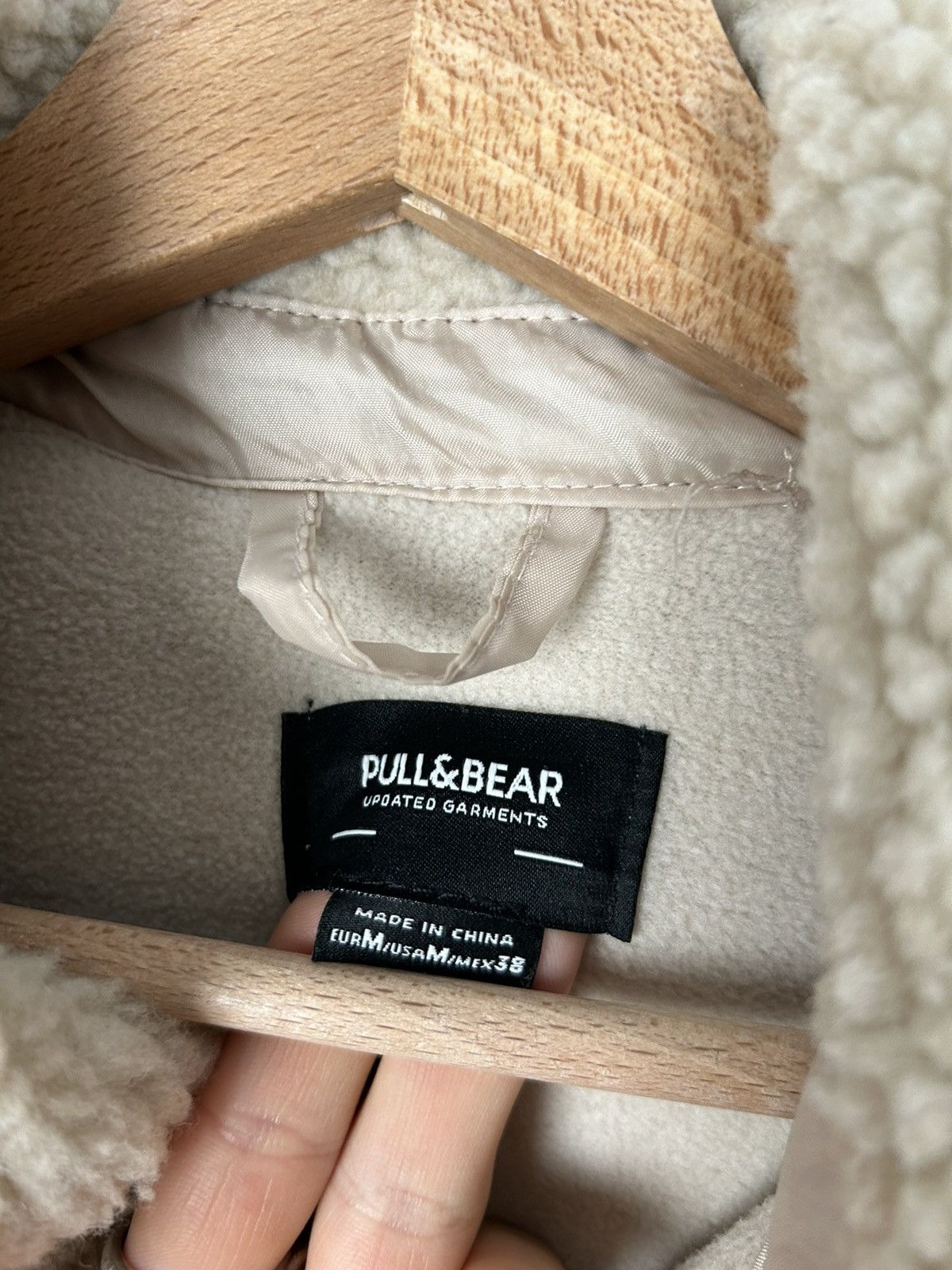 Other Vintage Sherpa Beige Bomber Jacket Boxy Hype Skate Size US M / EU 48-50 / 2 - 4 Thumbnail