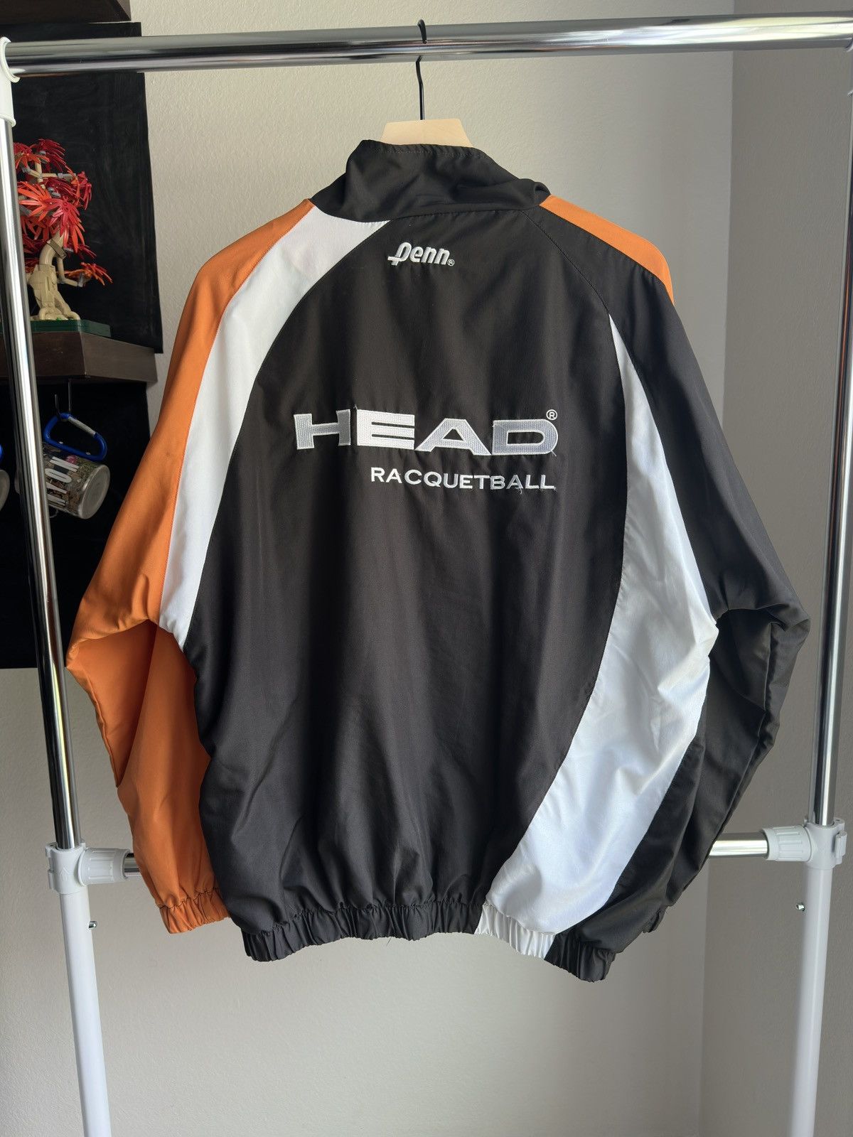 Vintage Vintage Head Racquetball Track Jacket Orange Size US M / EU 48-50 / 2 - 2 Thumbnail