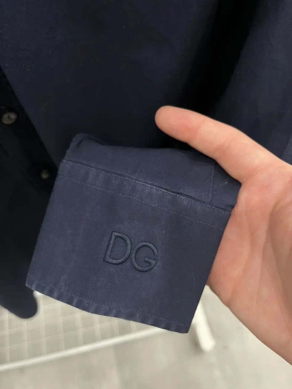 Dolce & Gabbana Dolce & Gabbana Gold Cotton Button Up Shirt With Logo Size US S / EU 44-46 / 1 - 3 Thumbnail