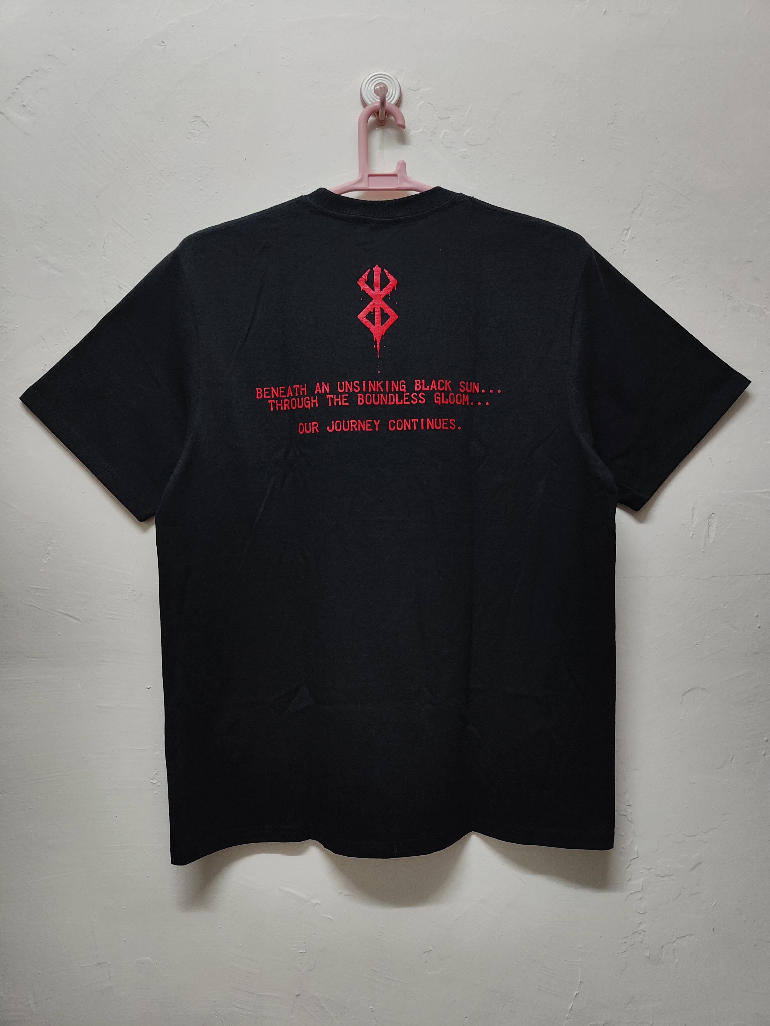 Anime Berserk Griffith, Guts, Casca T-shirt Size US XL / EU 56 / 4 - 7 Thumbnail
