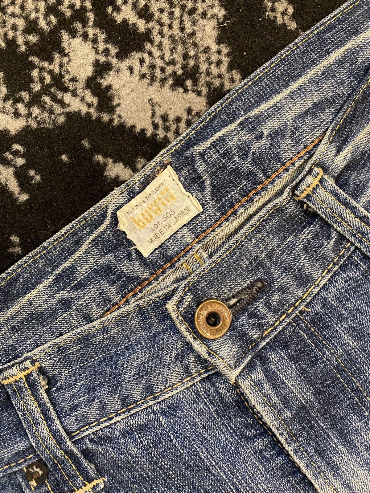 Edwin Edwin Japan Selvedge Washed Blue Denim Vintage Size US 34 / EU 50 - 11 Thumbnail