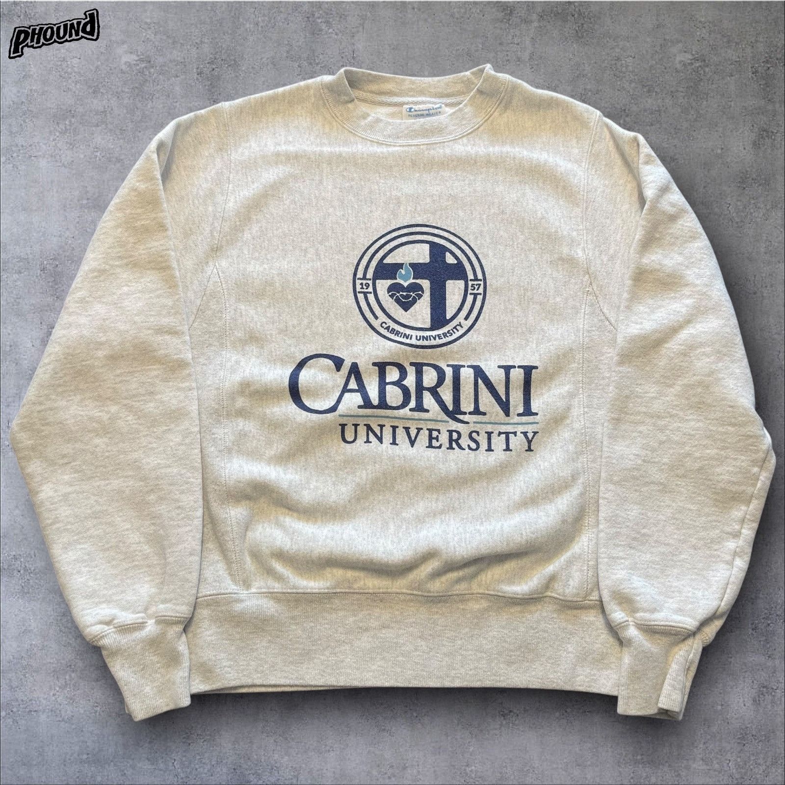 Champion Vtg Champion Reverse Weave Sweatshirt XS Cabrini University Size US XS / EU 42 / 0 - 1 Thumbnail
