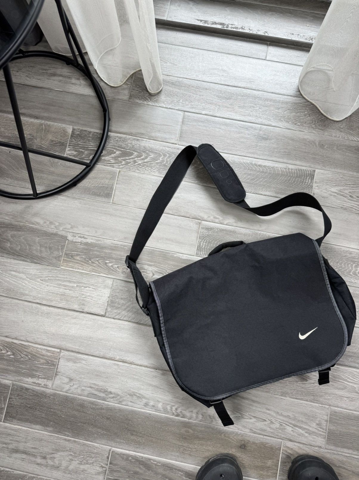 Other Y2K Vintage Nike Shoulder Bag Black Size ONE SIZE - 2 Thumbnail