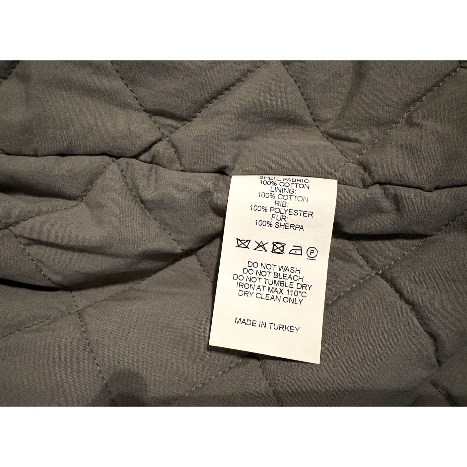 Vintage VINTAGE 32 Bar Blues Green Military Jacket Coat Full Zip Button Sherpa Collar Mens Large Bomber Jacket Green Mens L Full Zip Button Sherpa Collar Size US L / EU 52-54 / 3 - 3 Thumbnail