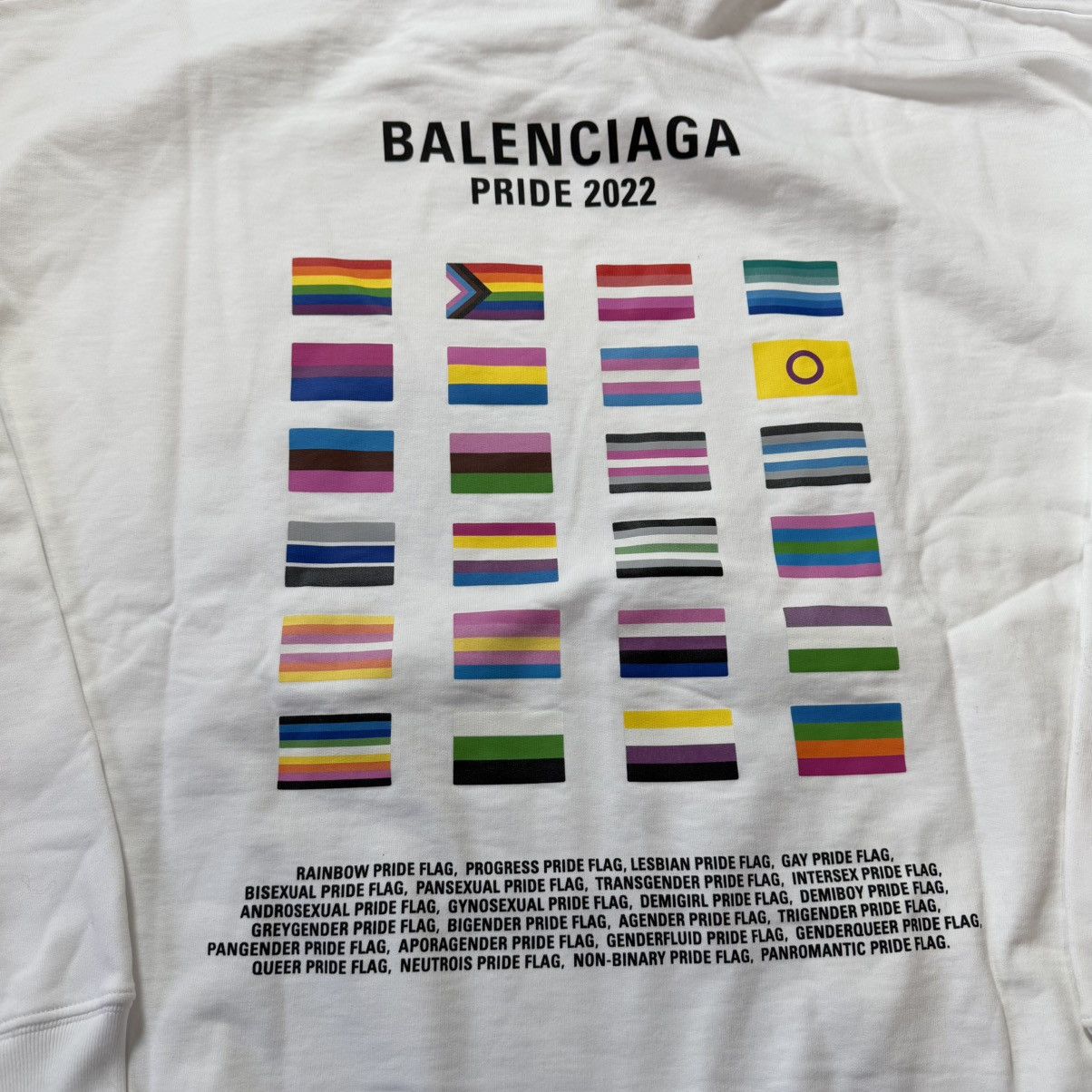 Balenciaga Balenciaga Pride 22 hoodie Size US L / EU 52-54 / 3 - 6 Thumbnail