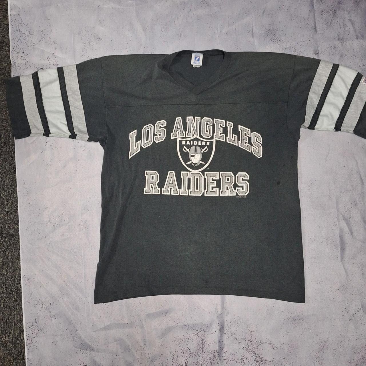 Other 70s Los Angeles Raiders black and white jersey football #NFL Size US M / EU 48-50 / 2 - 1 Thumbnail