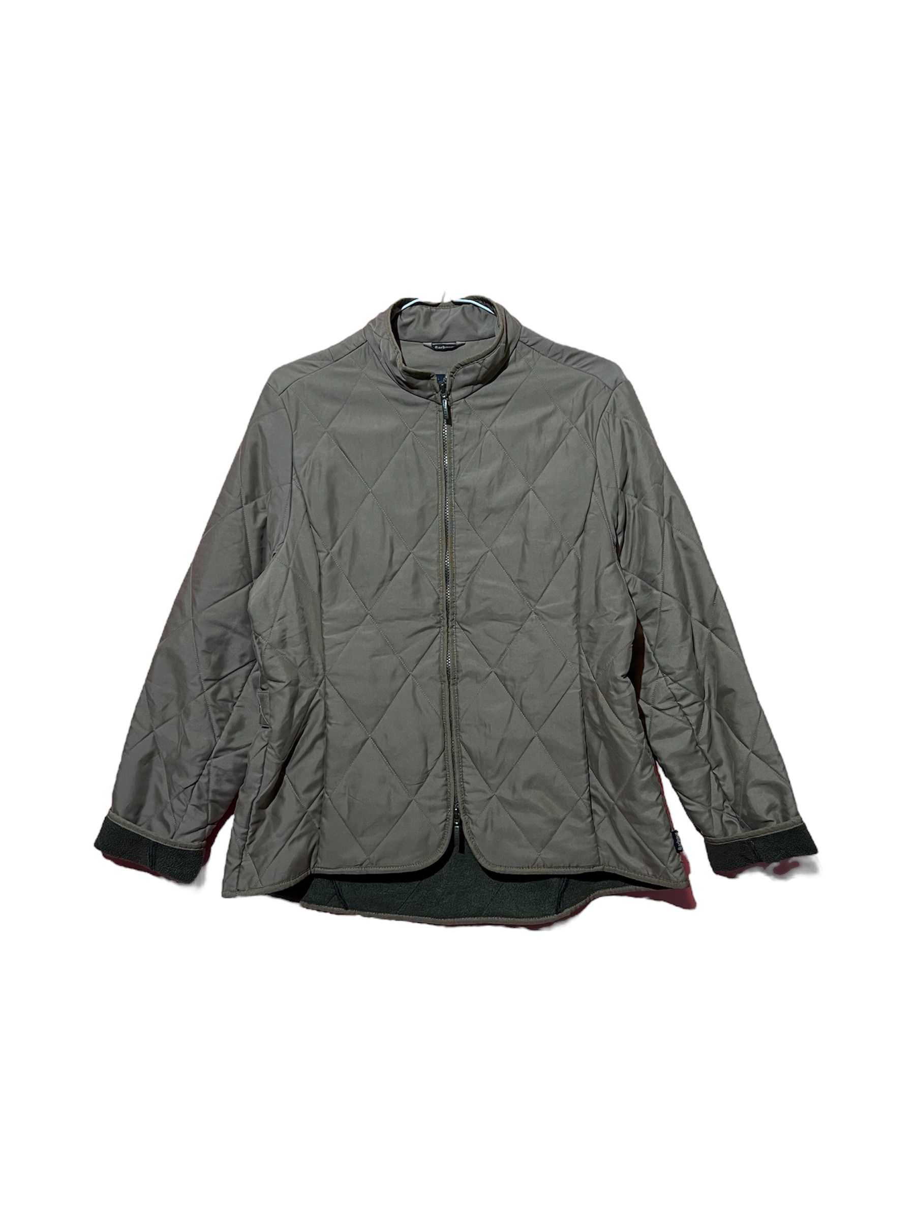 Barbour Barbour beige L892 quilted jacket women’s coat winter Size L / US 10 / IT 46 - 1 Thumbnail