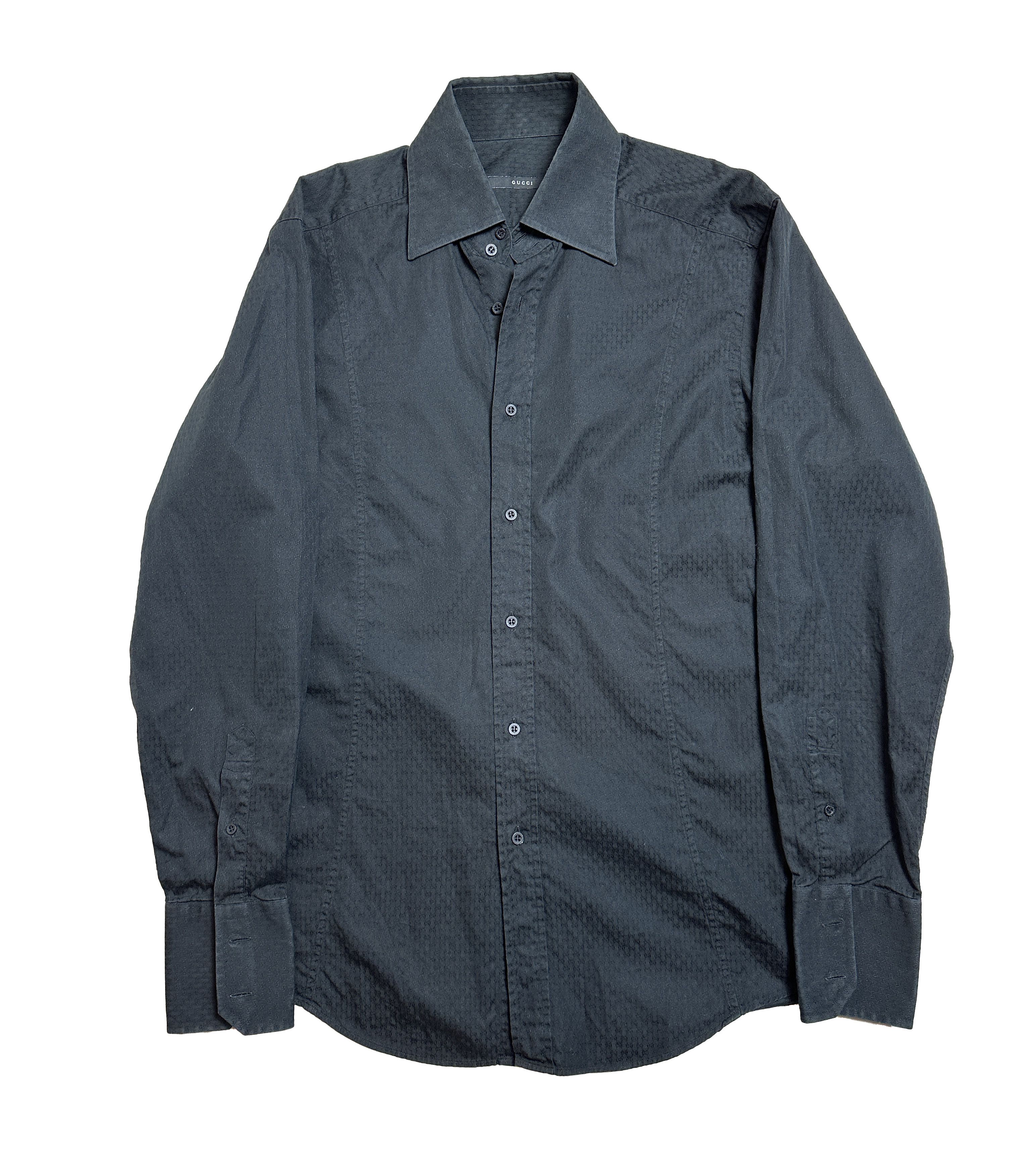 Gucci Gucci GG monogram mens shirt (Size 41/16) Size 42S - 1 Thumbnail