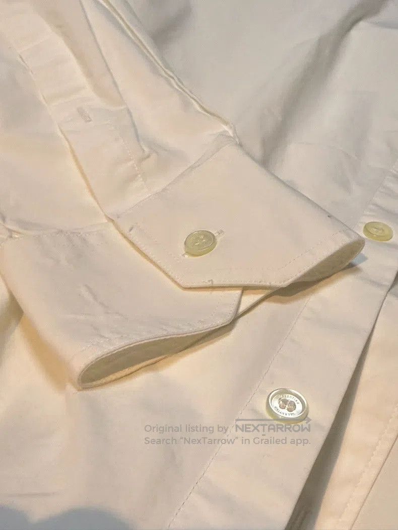 Valentino Valentino Pure white rose shirt Size US XXL / EU 58 / 5 - 5 Thumbnail