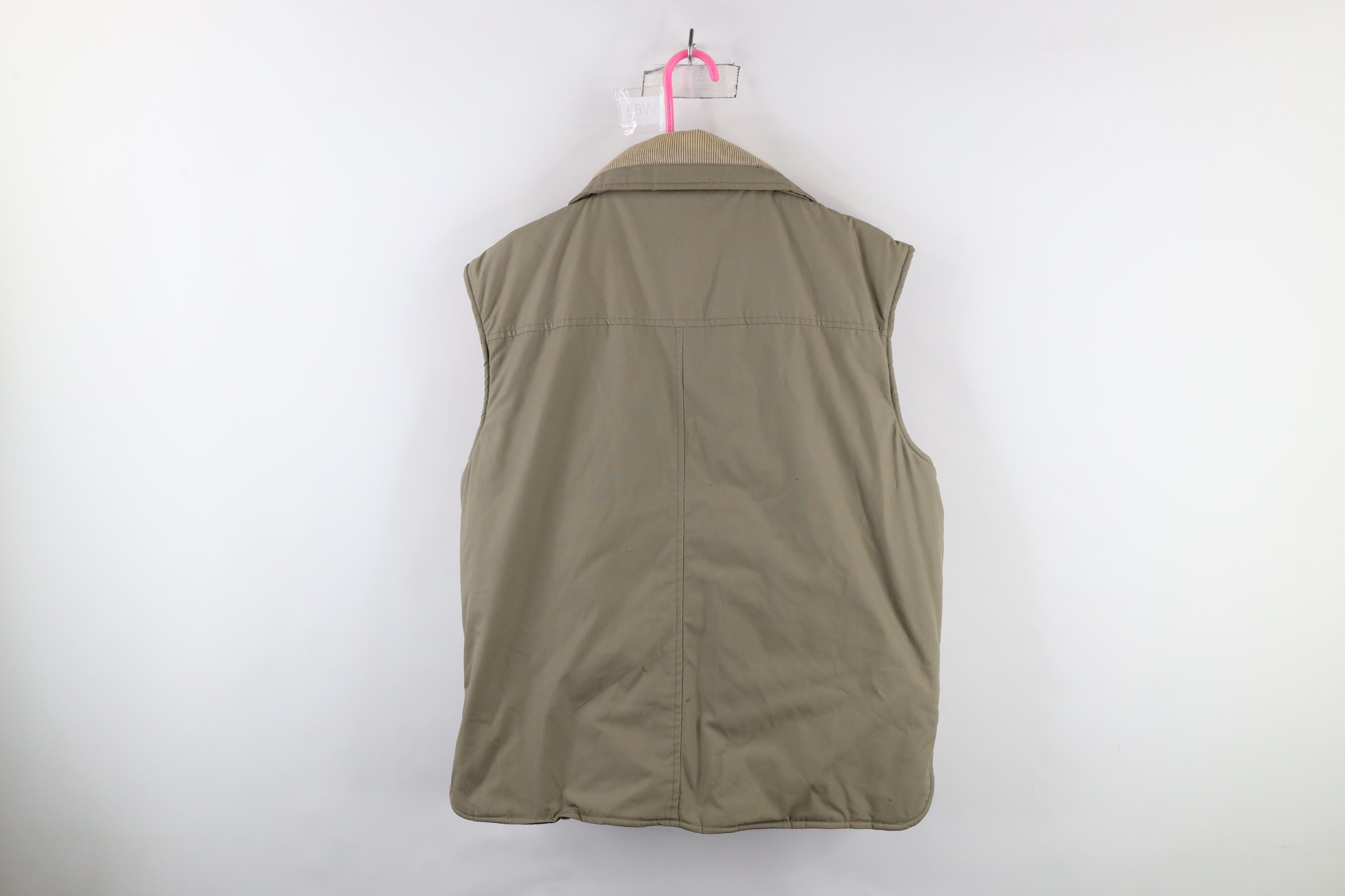 Vintage Vintage 70s Streetwear Flannel Lined Quilted Vest Jacket Size US L / EU 52-54 / 3 - 15 Thumbnail