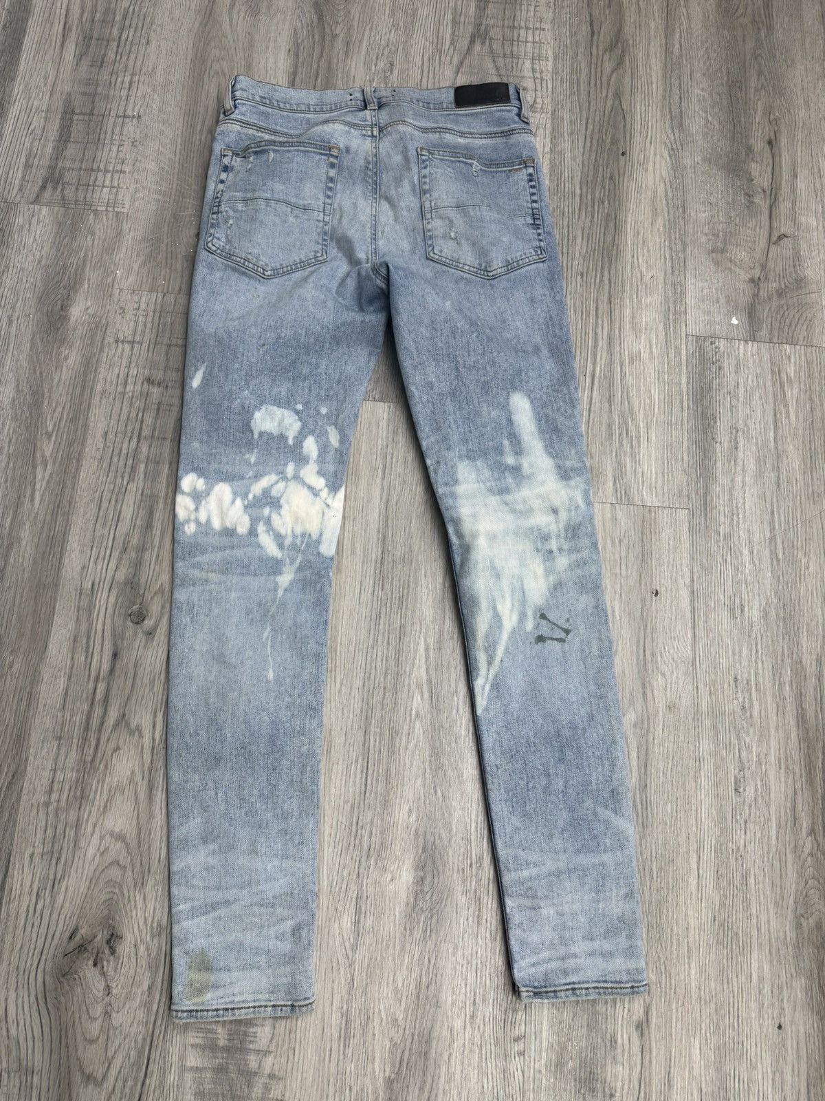 Amiri Amiri MX1 - Sparkle/Glitter Patched (Clay/Indigo) Size US 32 / EU 48 - 3 Thumbnail