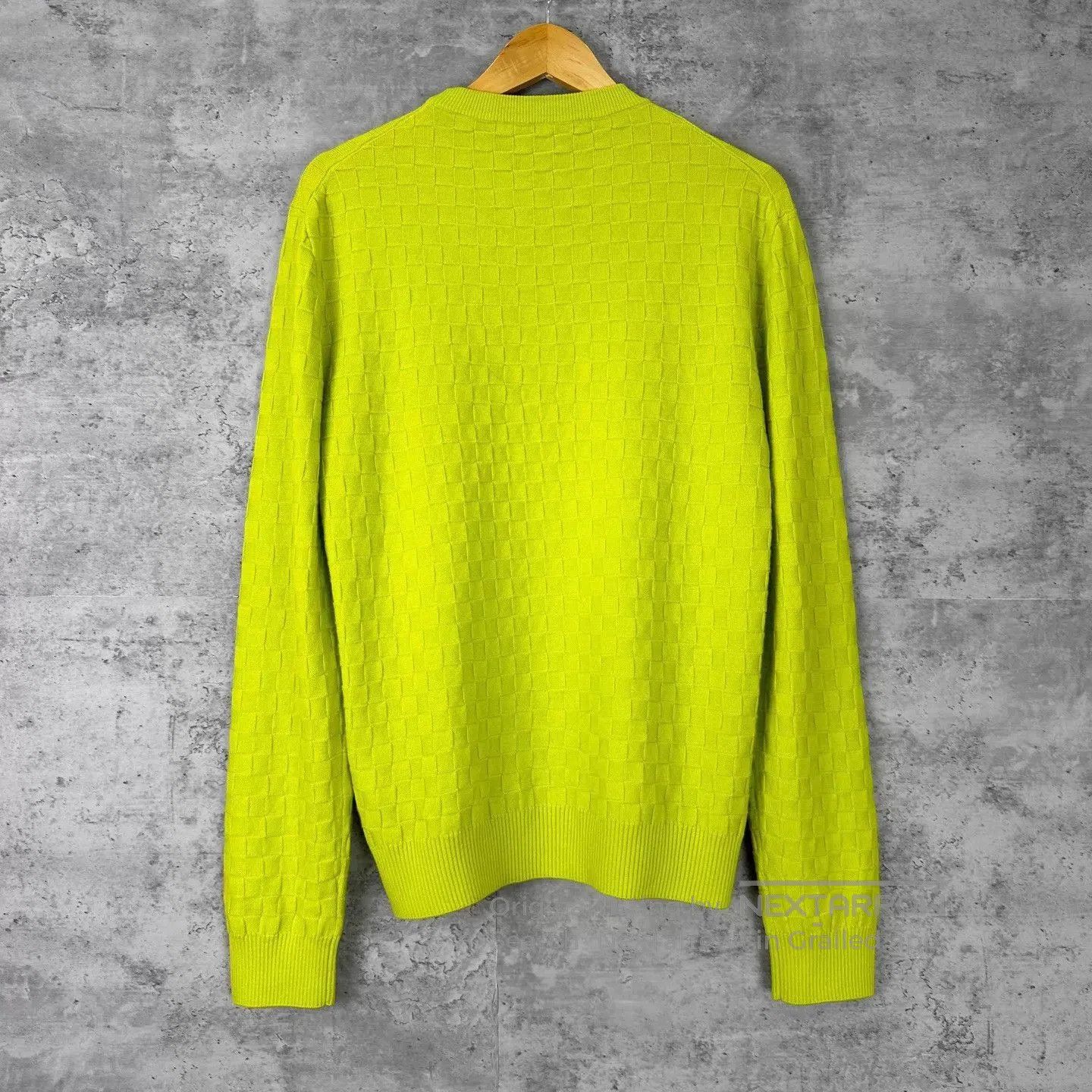 Louis Vuitton Bright Checkered Long Sleeve Sweater. Size US M / EU 48-50 / 2 - 2 Thumbnail