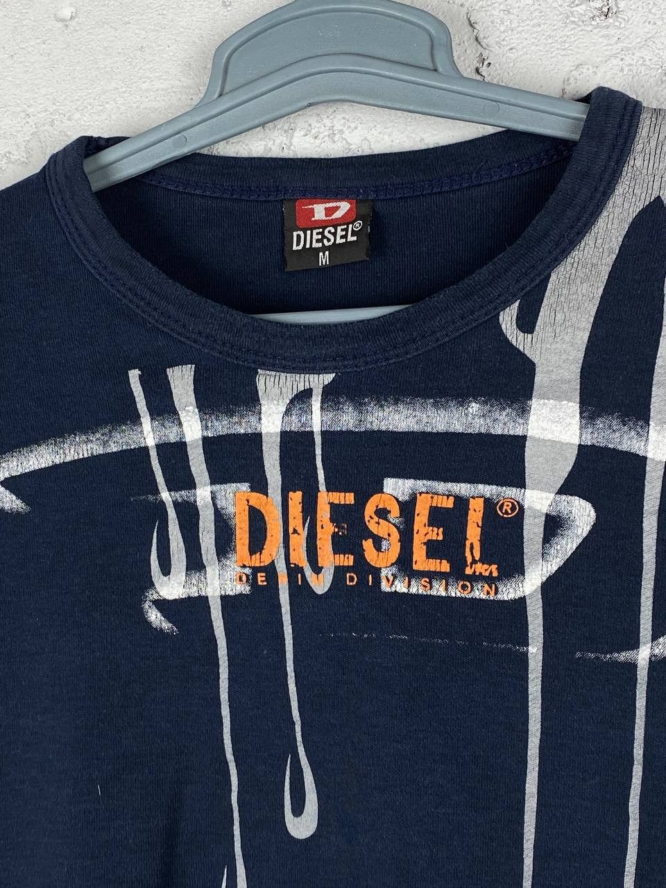 Diesel × Vintage Diesel Long Sleeve Avant Garde Style Japan Y2K Size US M / EU 48-50 / 2 - 3 Thumbnail