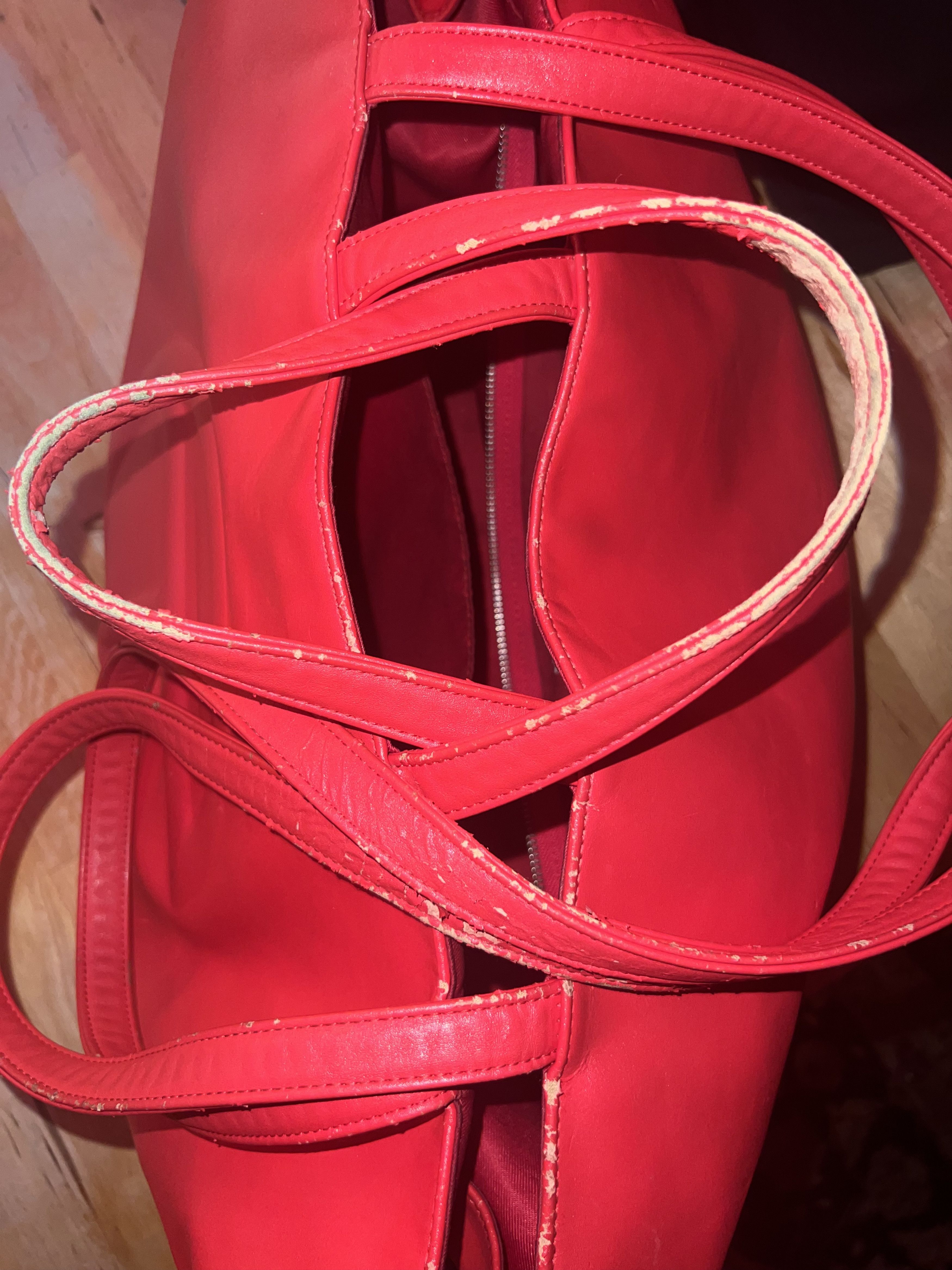 Telfar Telfar Shopping Bag Large Red Size ONE SIZE - 9 Thumbnail
