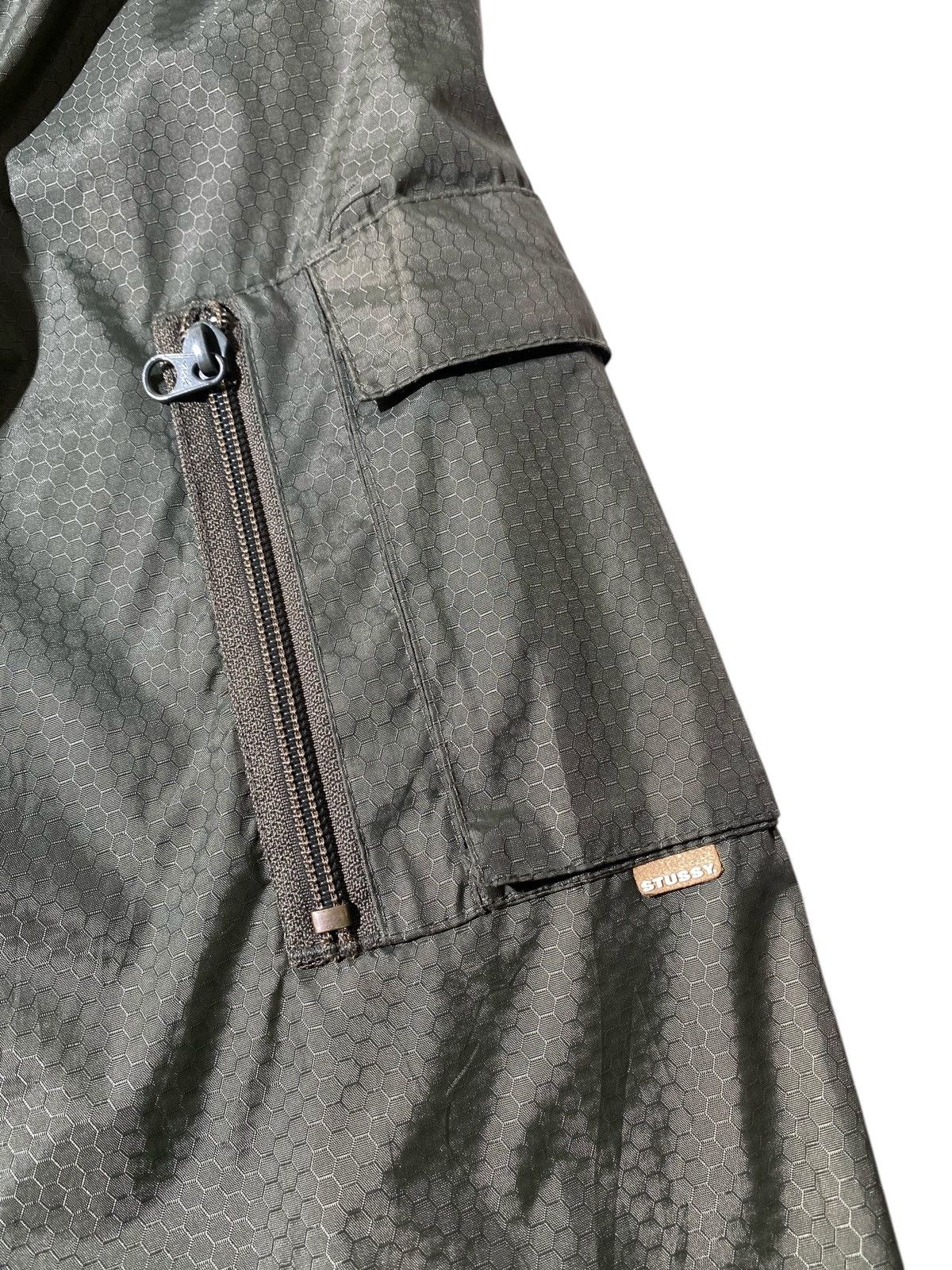 Futura × Stussy × Vintage 🔥FREE SHIPPING Vintage Stussy Military Hexagonal Skin Jacket Size US M / EU 48-50 / 2 - 2 Thumbnail