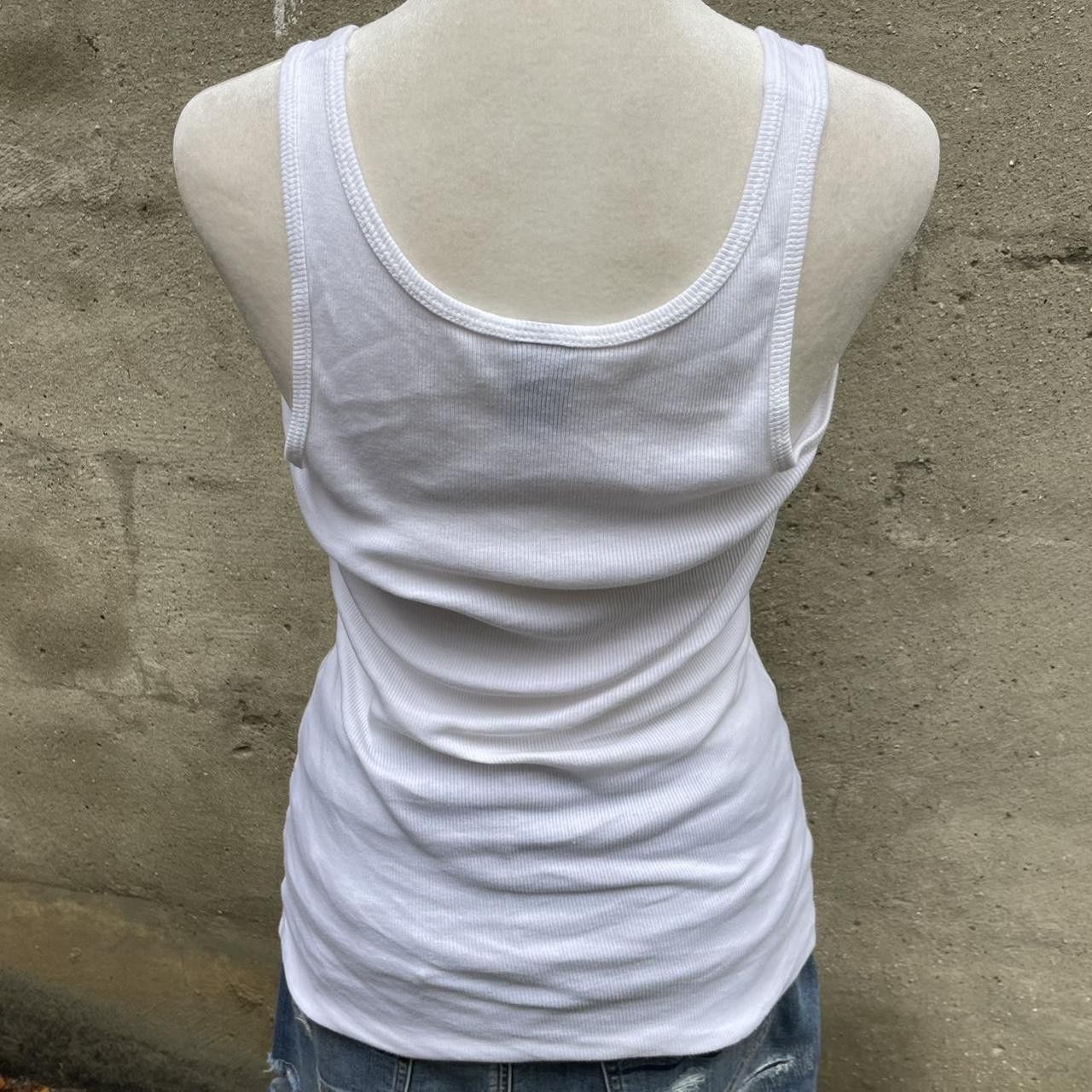 Hurley White Plaid Logo Hurley Tank Size Large Slim Fit Size L / US 10 / IT 46 - 6 Thumbnail