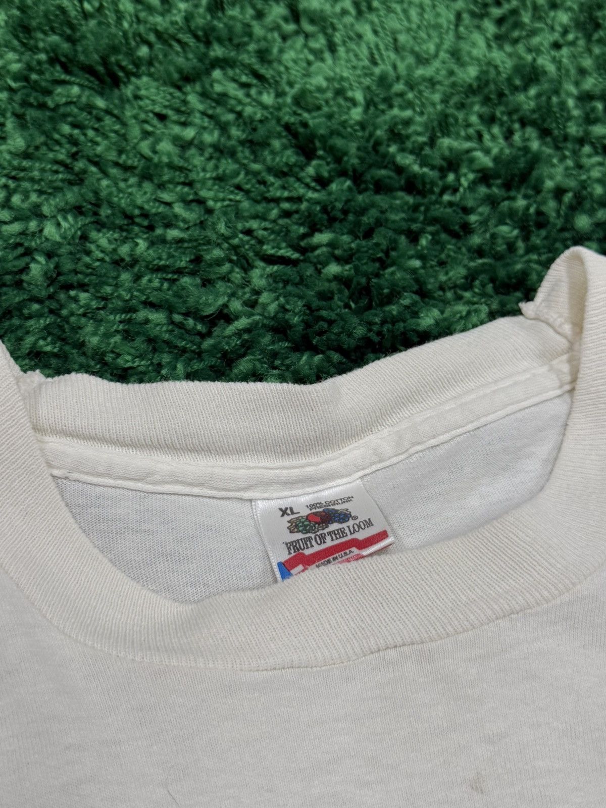 Fruit Of The Loom × NFL × Vintage RARE Houston Oilers "Luv Ya" Tee 90s Football Texas Tee XL Size US XL / EU 56 / 4 - 4 Thumbnail