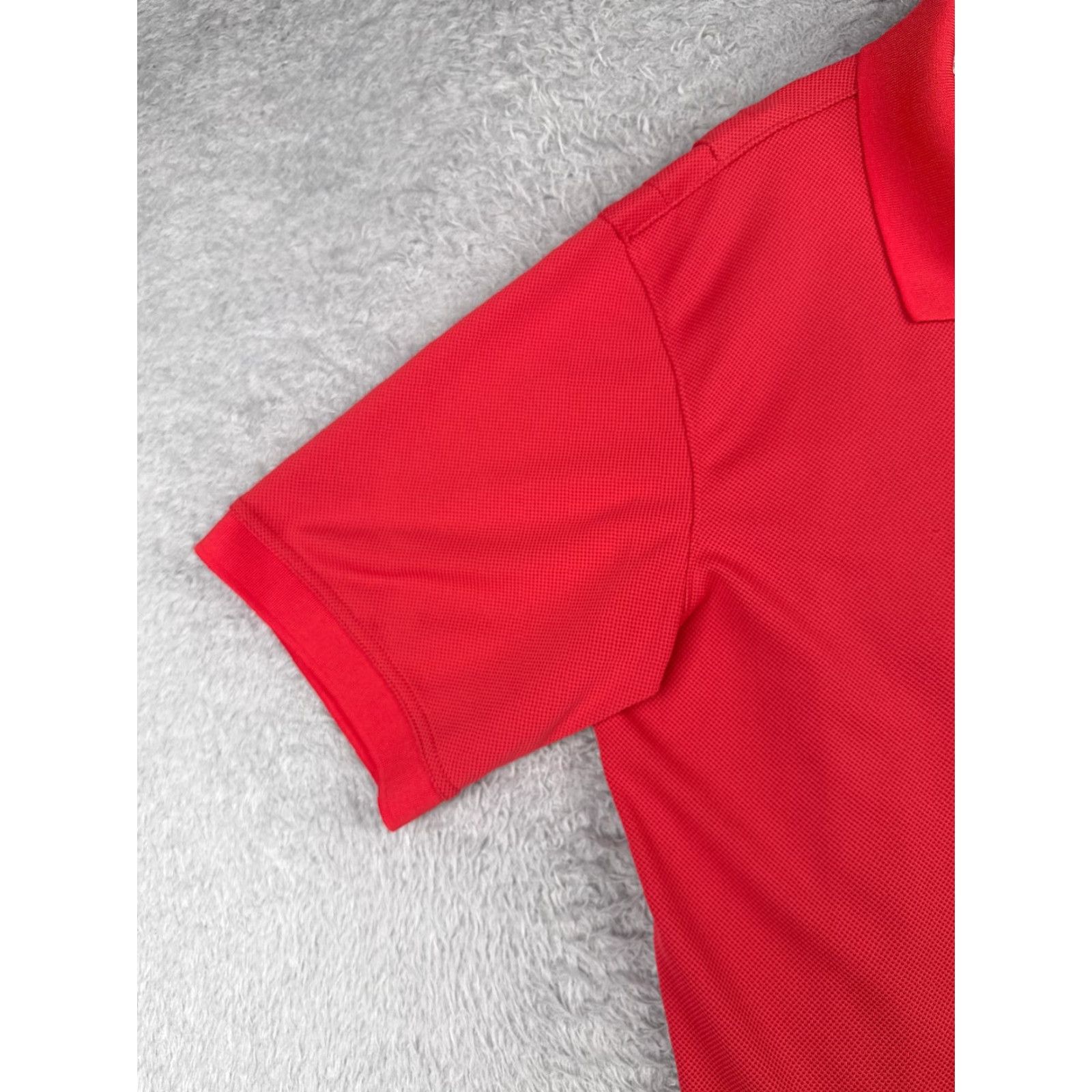 Vintage Columbia Polo Shirt Mens XL Red Golf Sports 100% Polyester Short Sleeve Regular Vented Moisture Wicking Breathable Button Collar Mens Size US XL / EU 56 / 4 - 3 Thumbnail