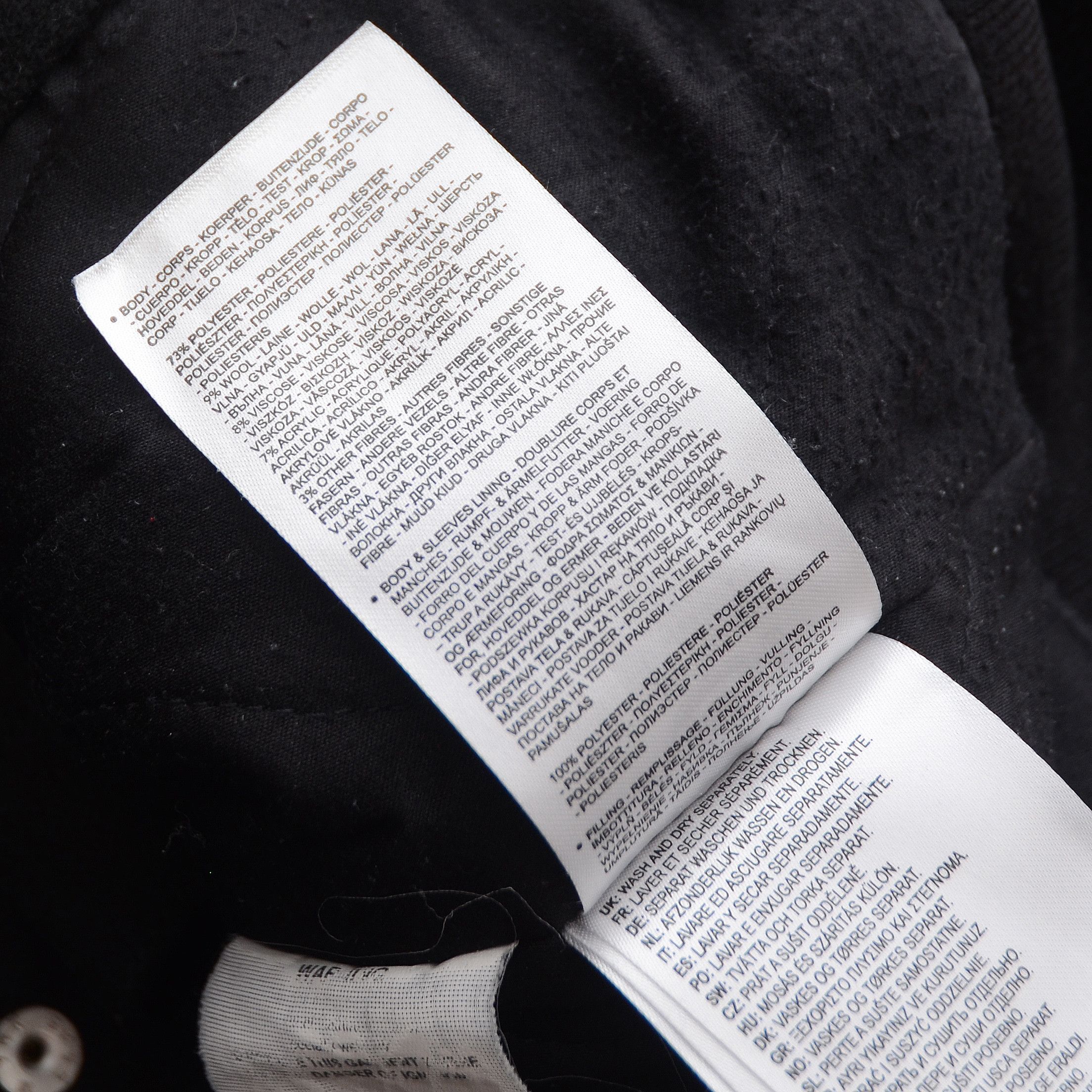 Dickies Dickies Union Springs Jacket Sz M Black Varsity Bomber Wool Size US M / EU 48-50 / 2 - 12 Thumbnail