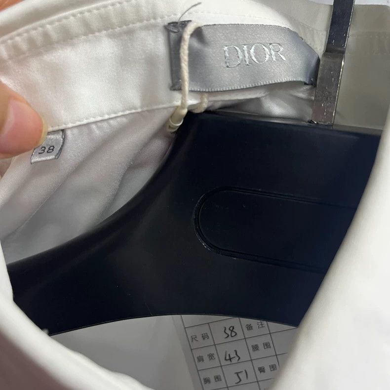 Dior Size 38 White elf multi-element embroidery pattern logo lo Size US XXS / EU 40 - 4 Thumbnail