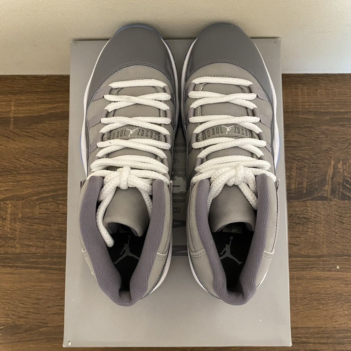Jordan Brand Nike Air Jordan 11 Cool Grey 2021 GS 6.5Y 378038-005 NEW Size US 6.5 / EU 39-40 - 5 Thumbnail