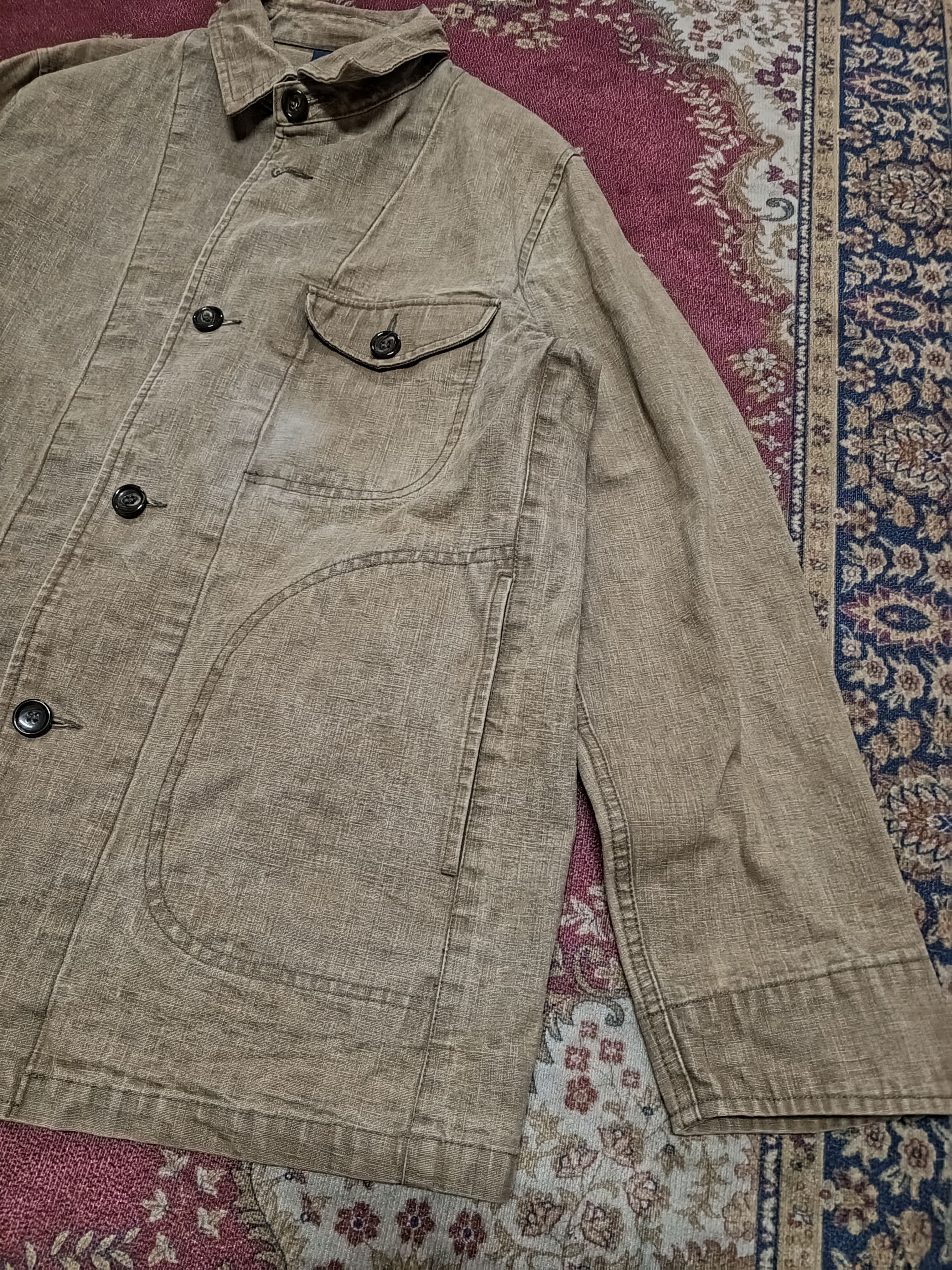 RAGEBLUE VINTAGE RAGEBLUE HARD FABRIC BEIGE Size US L / EU 52-54 / 3 - 4 Thumbnail