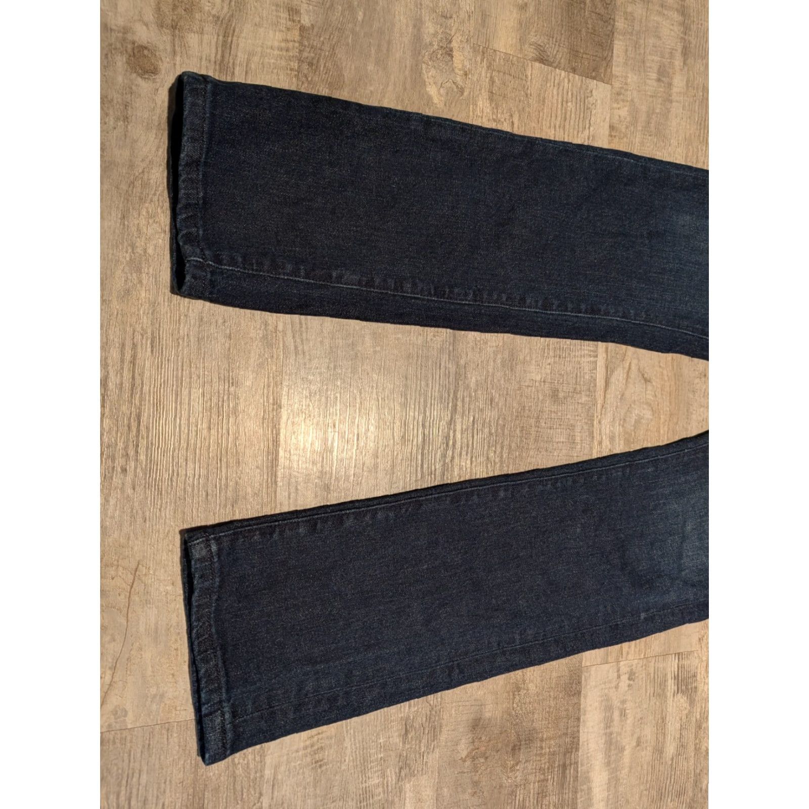 Harley Davidson Harley-Davidson Men's Black Label Core Skinny Fit Dark Blue Jeans 99031-16VM 5-Pocket Denim Zip Button Slim Mid Rise Regular 30X32 Mens Jeans Blue Size US 30 / EU 46 - 2 Thumbnail