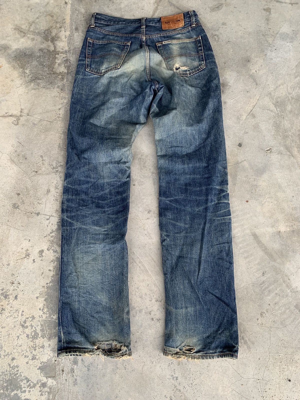 Big John BIG JOHN DISTRESSED DENIM. accept Reasonable offer 💥 Size US 30 / EU 46 - 2 Thumbnail