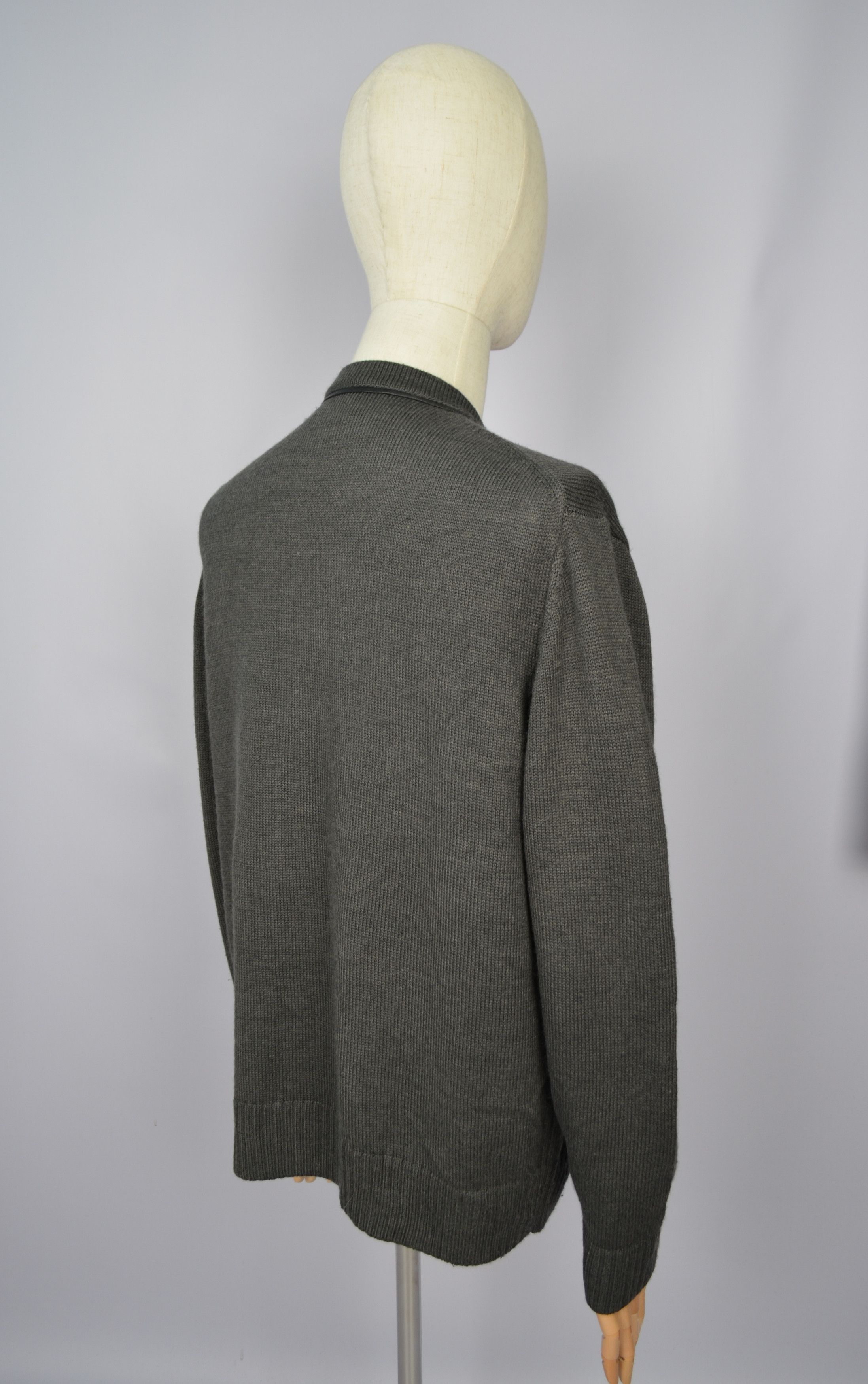 Designer × The Kooples The Kooples Full Zip Wool Blend Knit Jacket Cardigan Sweater Size US M / EU 48-50 / 2 - 8 Thumbnail