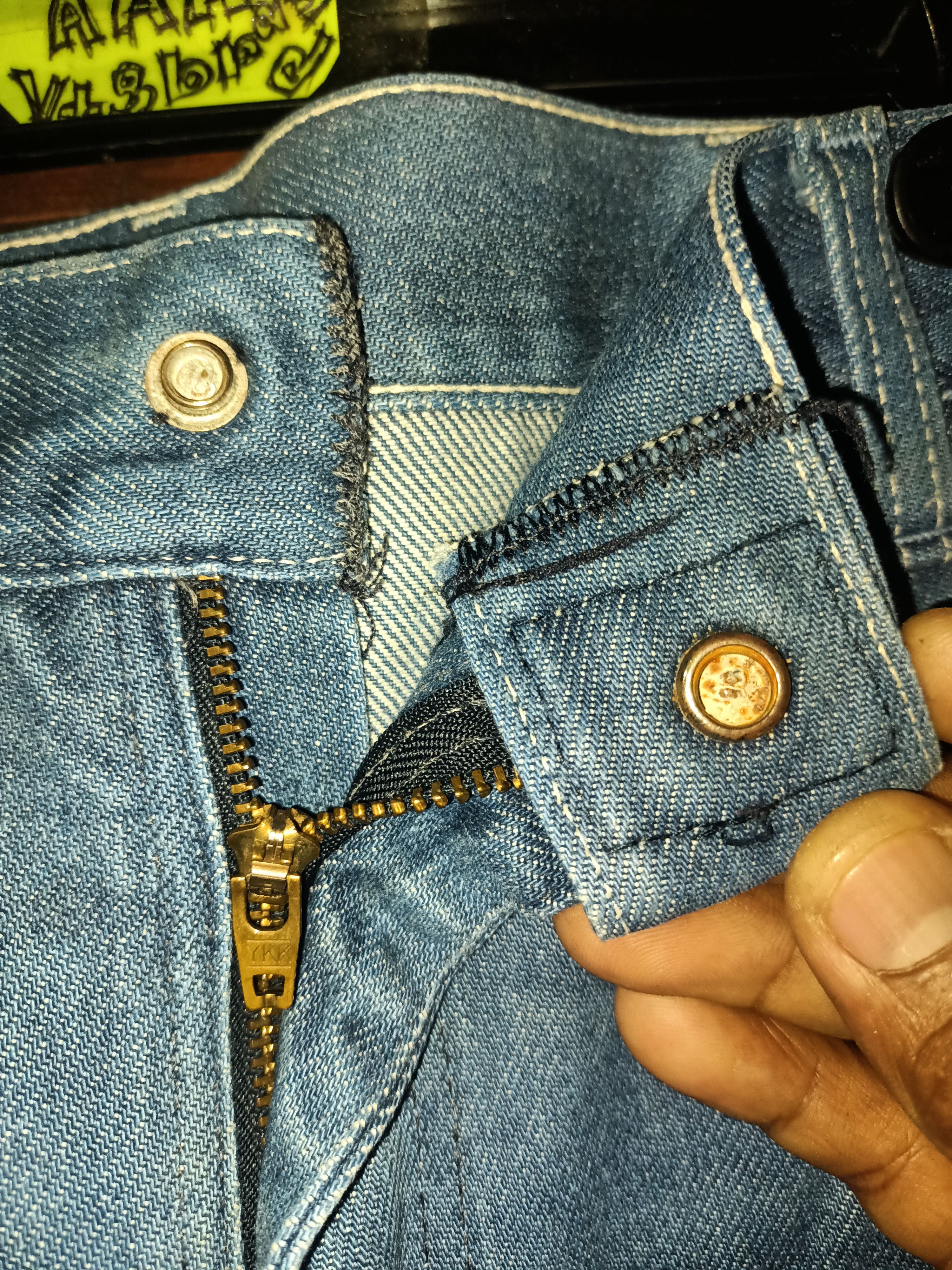Vintage TOUGHSKINS Vintage Union Made Worker Size US 36 / EU 52 - 7 Thumbnail