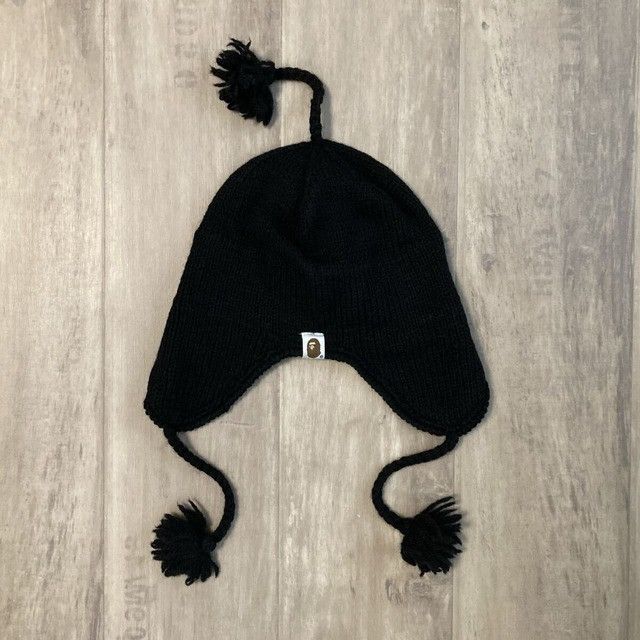 Bape BAPE Beanie Knit Cap a bathing ape NIGO Size ONE SIZE - 3 Thumbnail