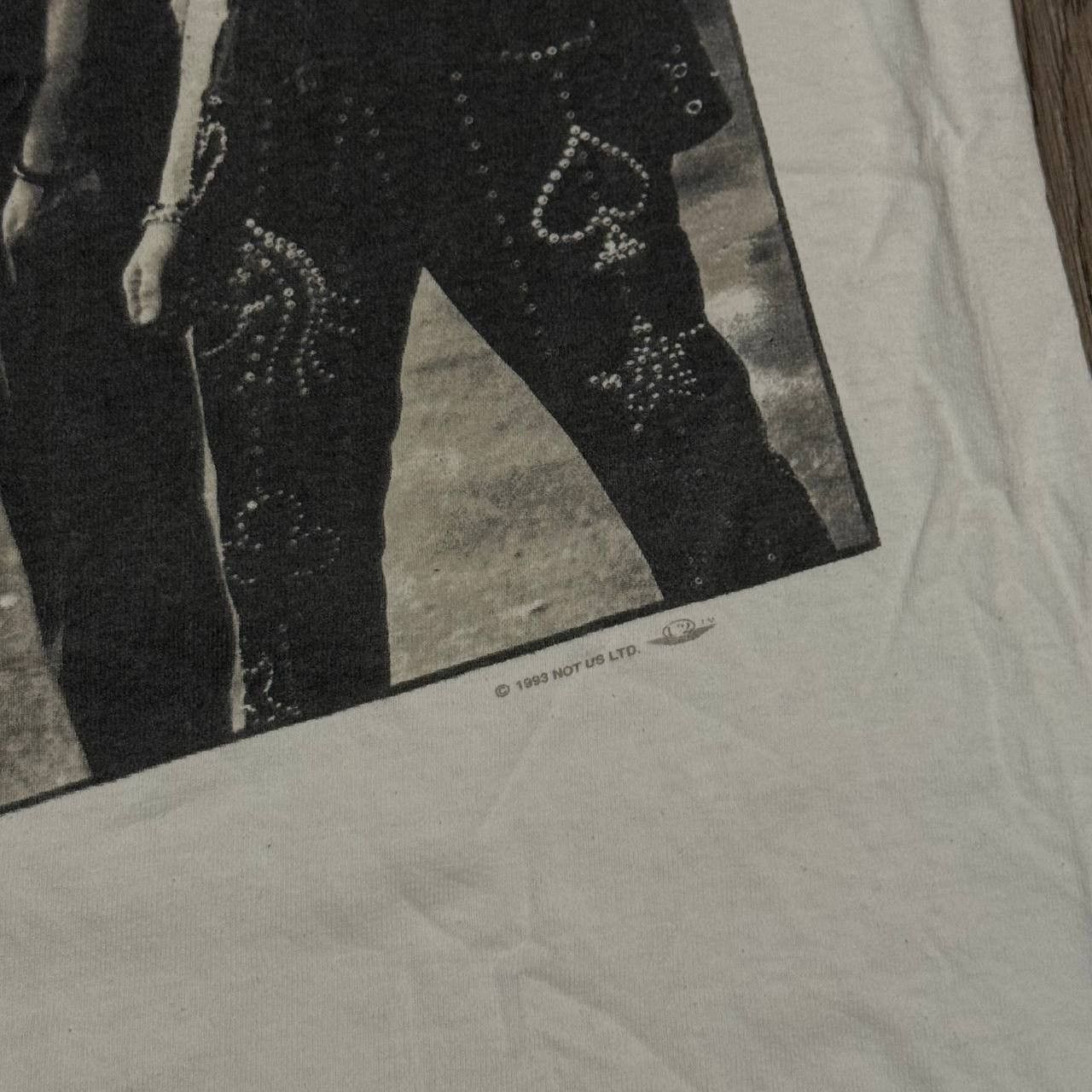 Fruit Of The Loom Men's Vintage U2 1993 Zooropa Tour T-shirt Size XL Size US XL / EU 56 / 4 - 4 Thumbnail