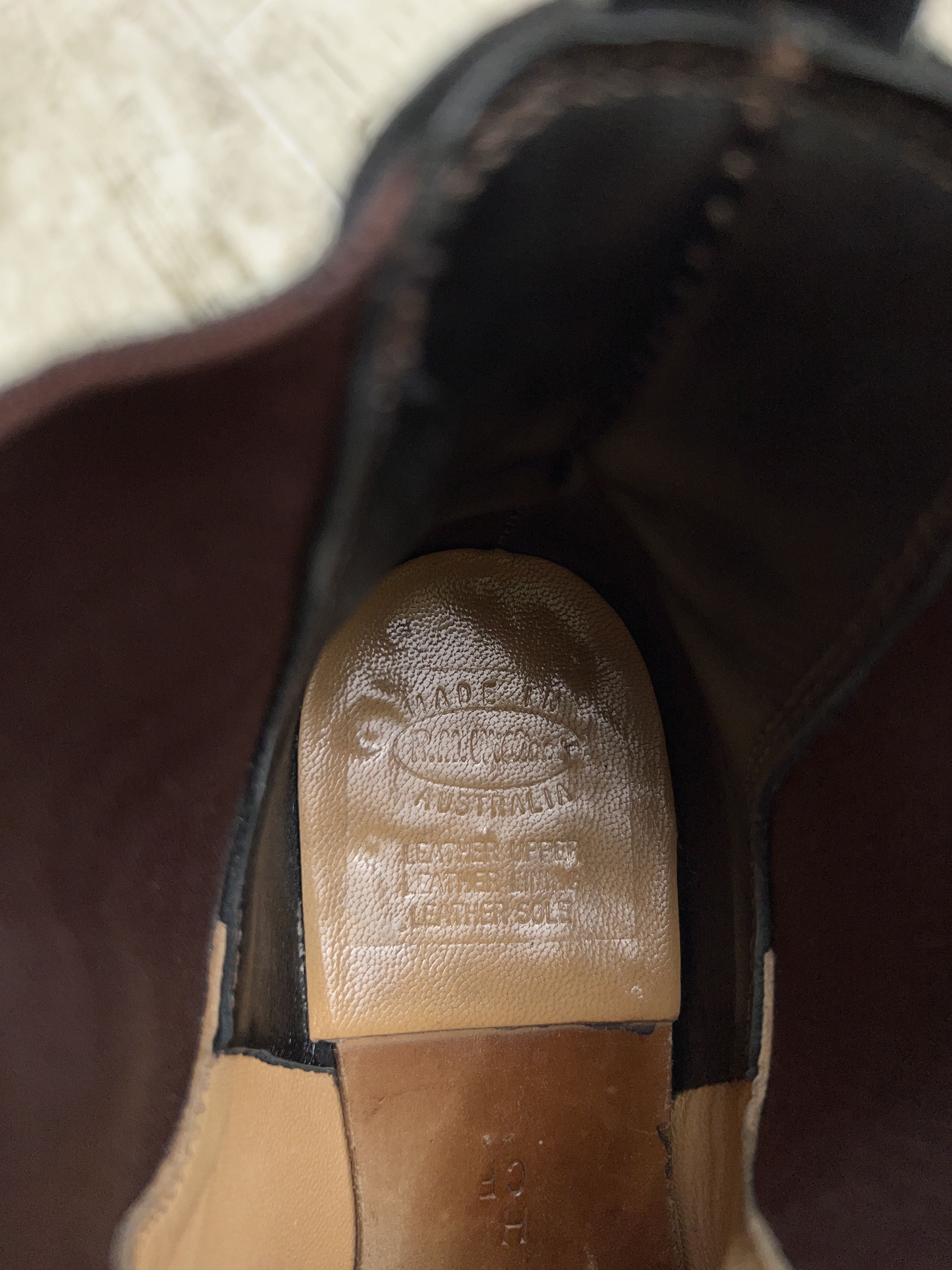 R.M. Williams Womens Australia Leather Chelsea Boots Shoes Size 6 H CF Size US 6 / IT 36 - 10 Thumbnail