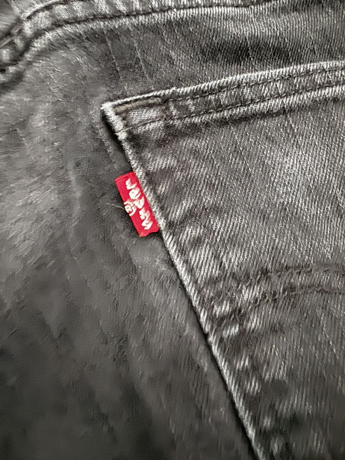 Levi's × Levi's Vintage Clothing Levi's 501 Black Faded Jeans W33 L30 Size US 33 - 6 Thumbnail