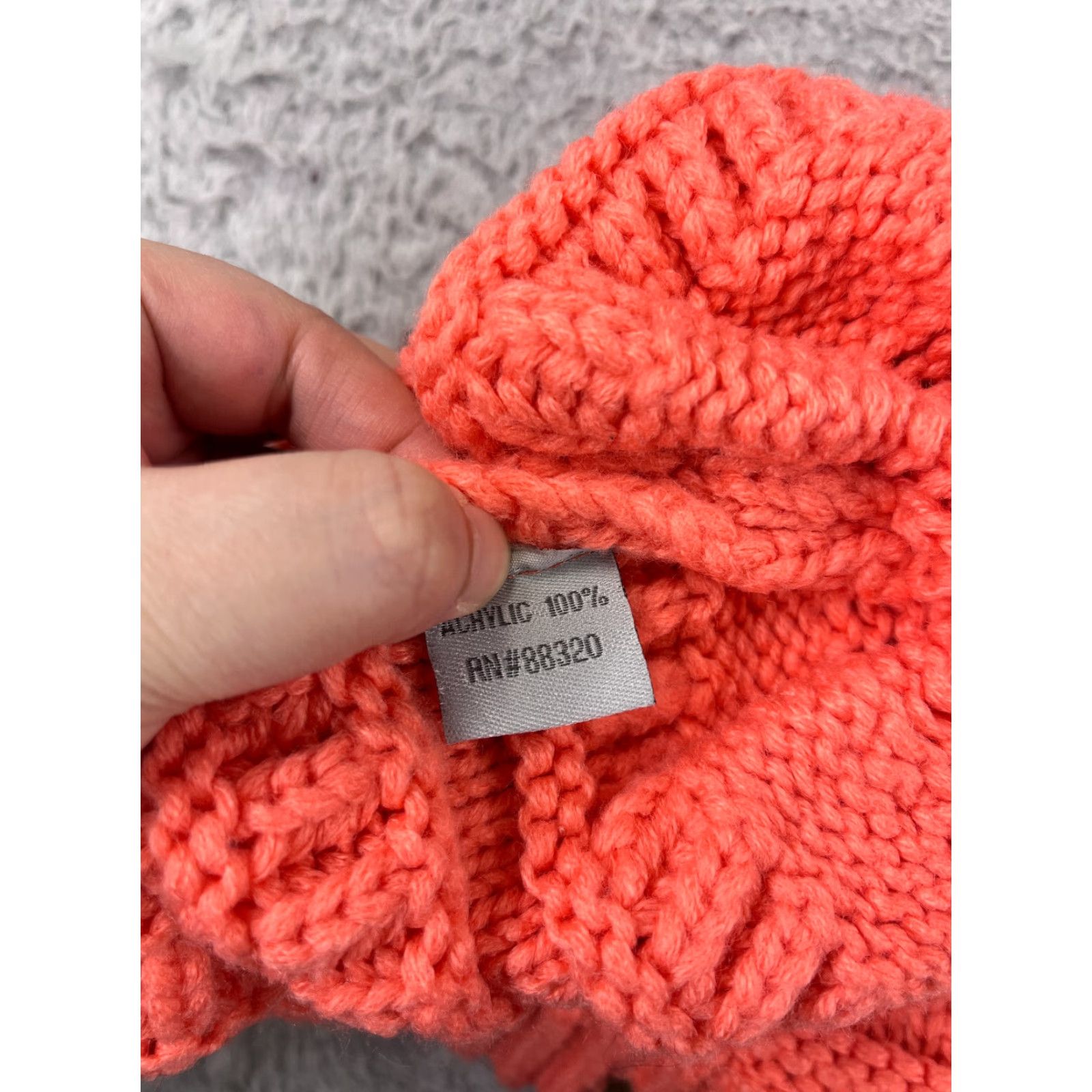 Vintage C.C Exclusive Beanie Womens One Size Pink Knit 100% Acrylic Ski Winter Beanie Hat Cap Womens Single Size Pink Knit 100% Acrylic Ski Winter Size ONE SIZE - 6 Thumbnail