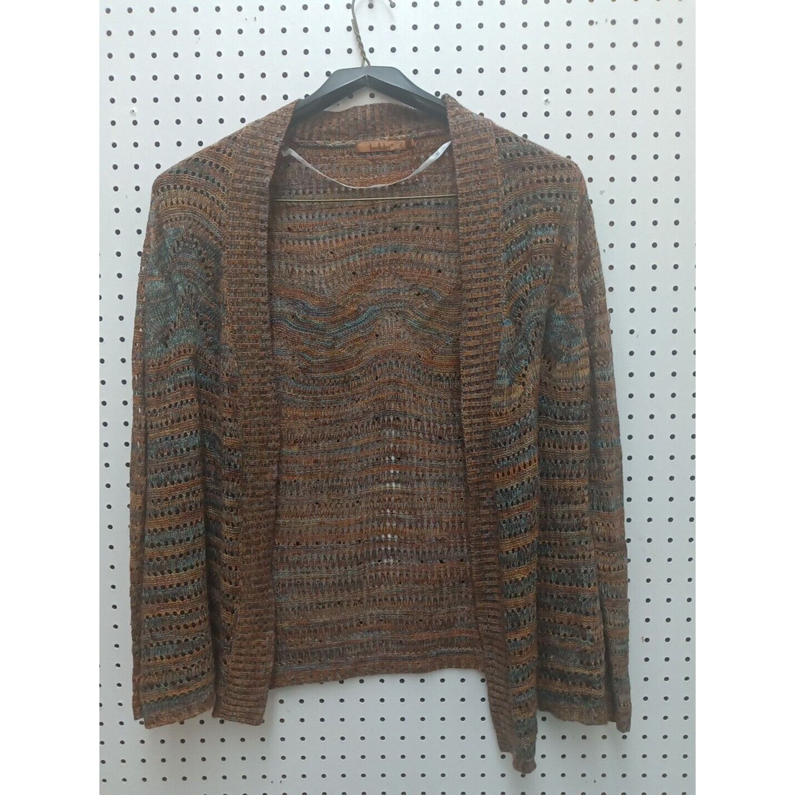 Other Belldini Sweater Womens Xl Brown Knit Cardigan Open Front Size XL / US 12-14 / IT 48-50 - 1 Thumbnail