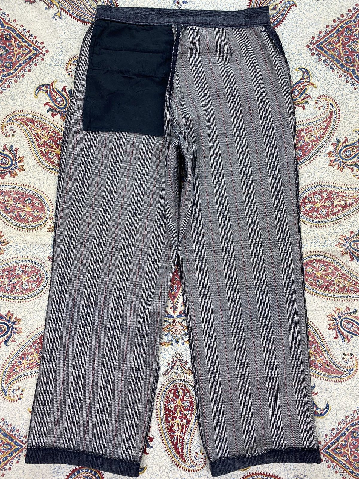 Japanese Brand Doarat Plaid Denim Trouser Size US 32 / EU 48 - 10 Thumbnail
