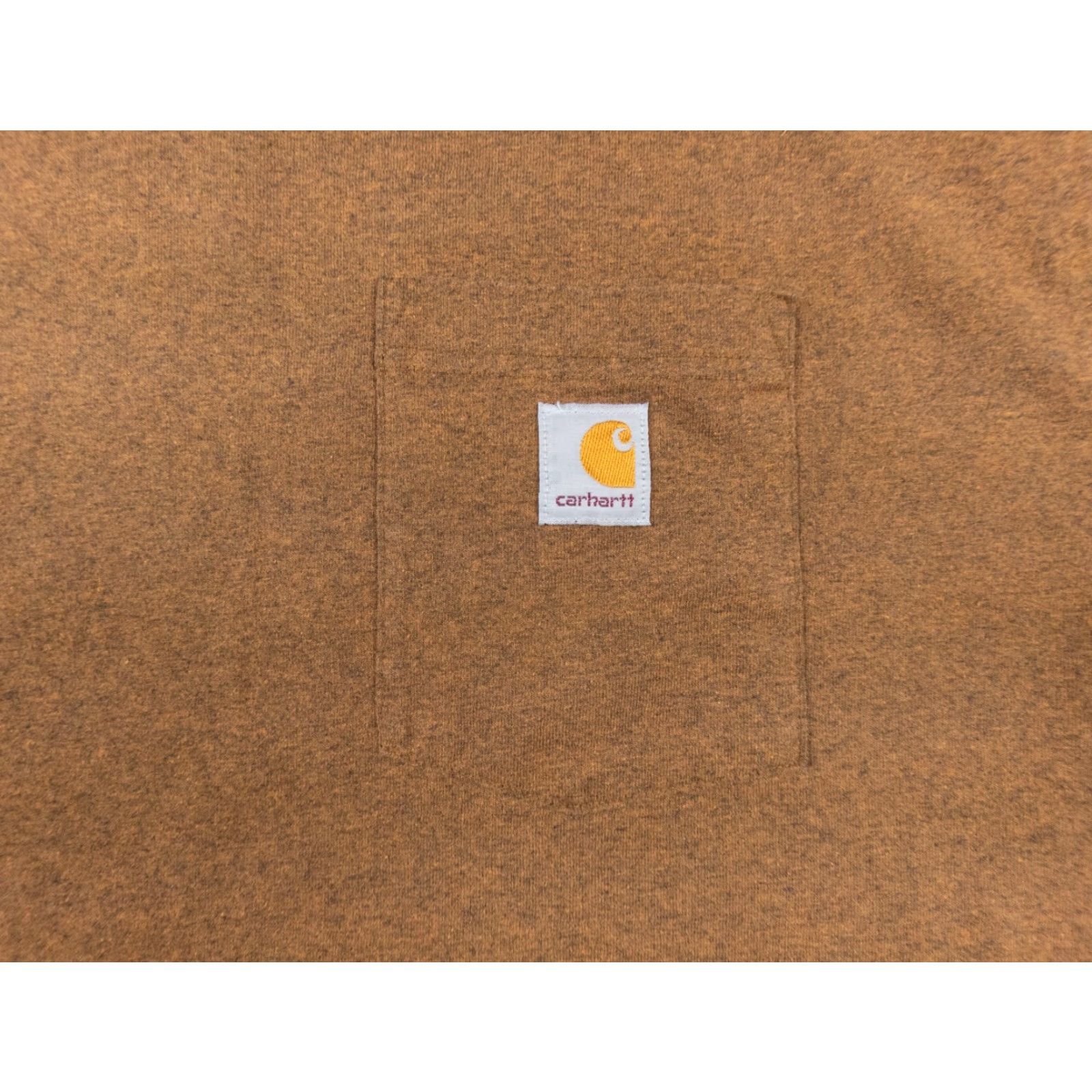 Carhartt Carhartt Brown Pocket T-Shirt Adult 2XL Short Sleeve Regular Fit Workwear Outdoors Mens Size US XXL / EU 58 / 5 - 3 Thumbnail