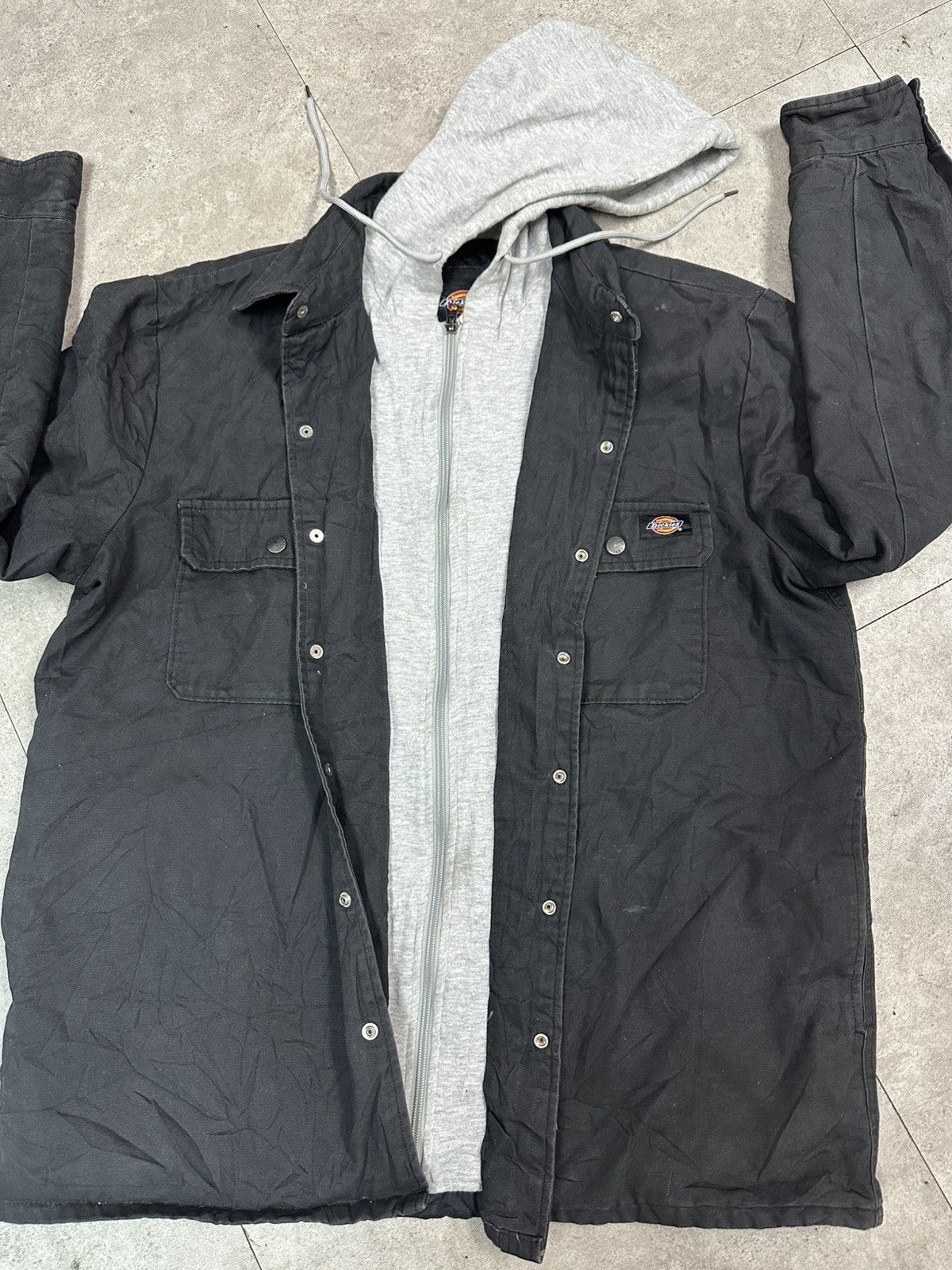 Dickies × Vintage Vintage Dickies Hooded Jacket Size US L / EU 52-54 / 3 - 2 Thumbnail