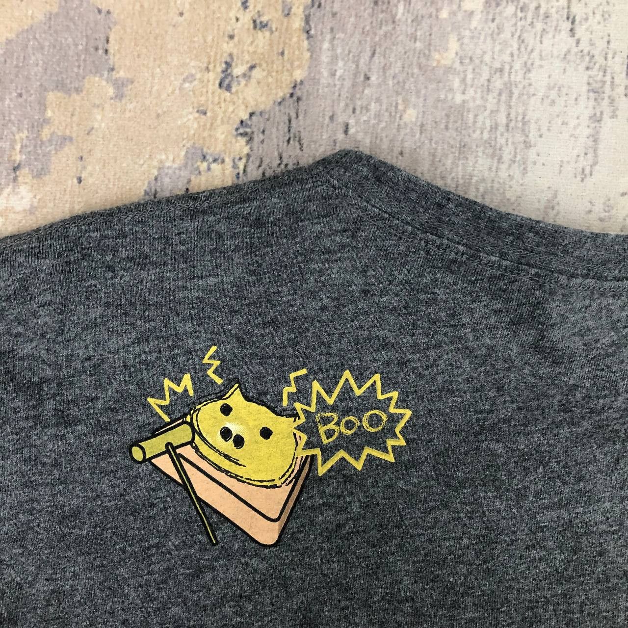 Japanese Brand T245 JAPAN DRUG STORE'S AFRO PIG TEE Size US L / EU 52-54 / 3 - 4 Thumbnail