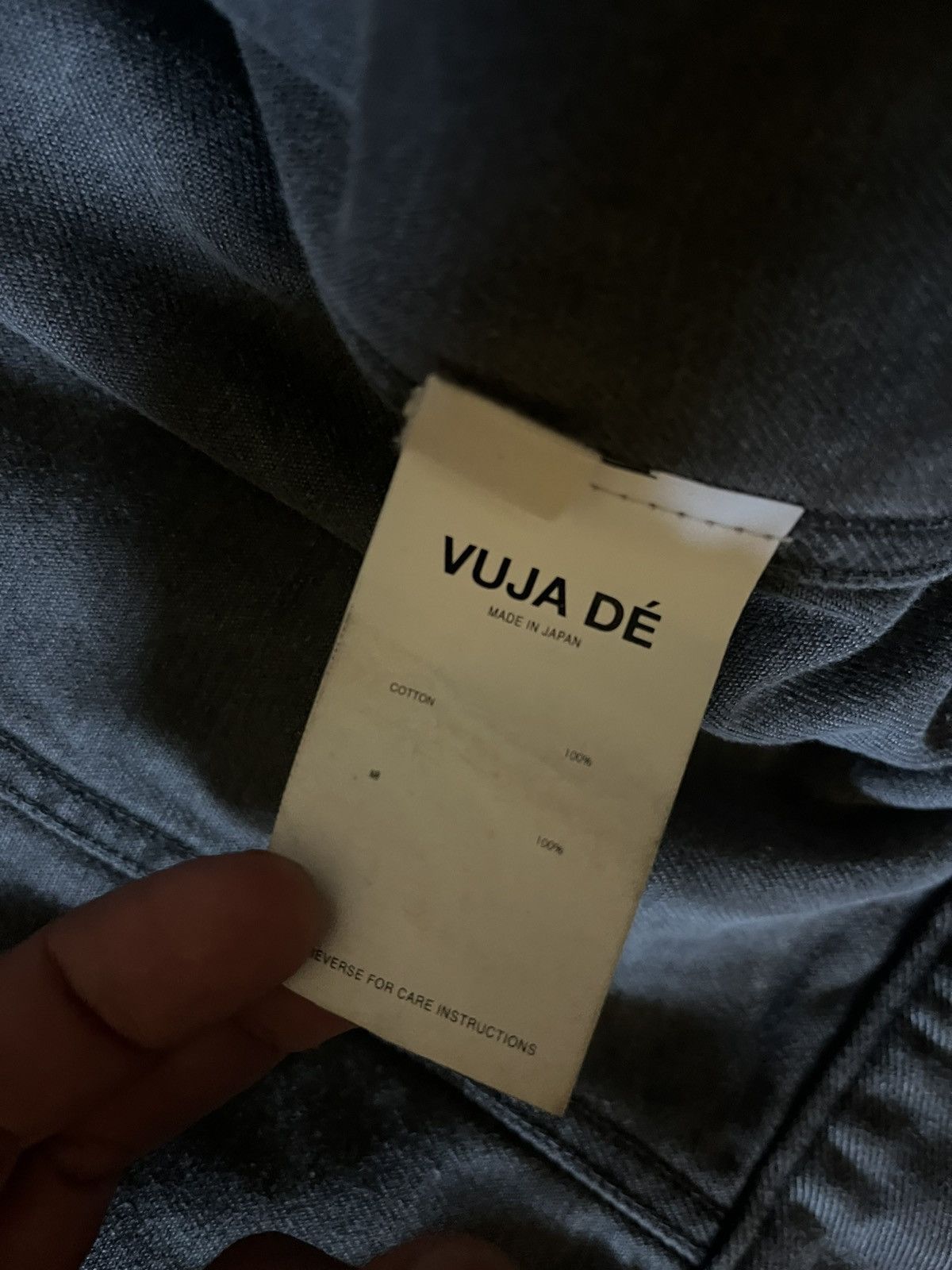 Vuja De Vuja De Type 3 Denim Jacket Size US M / EU 48-50 / 2 - 5 Thumbnail