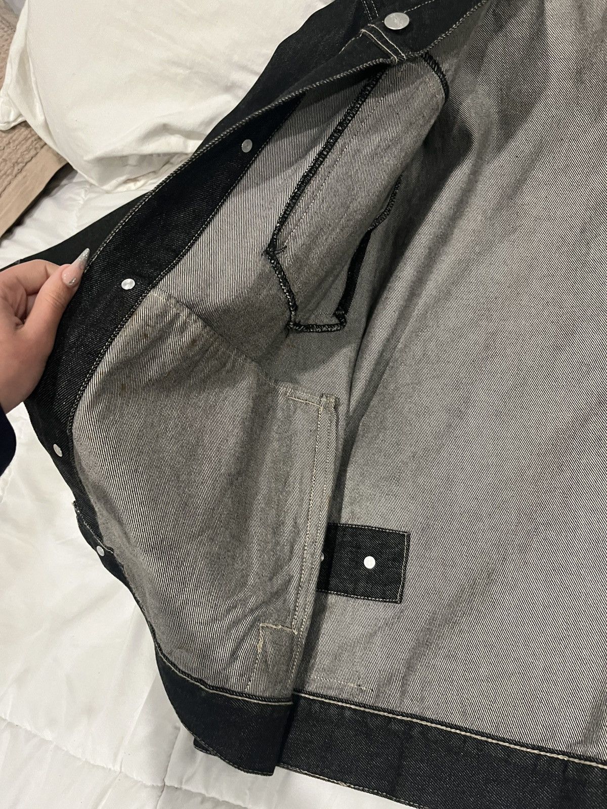 Sean John Black vintage denim jacket by Sean John Size US XL / EU 56 / 4 - 5 Thumbnail