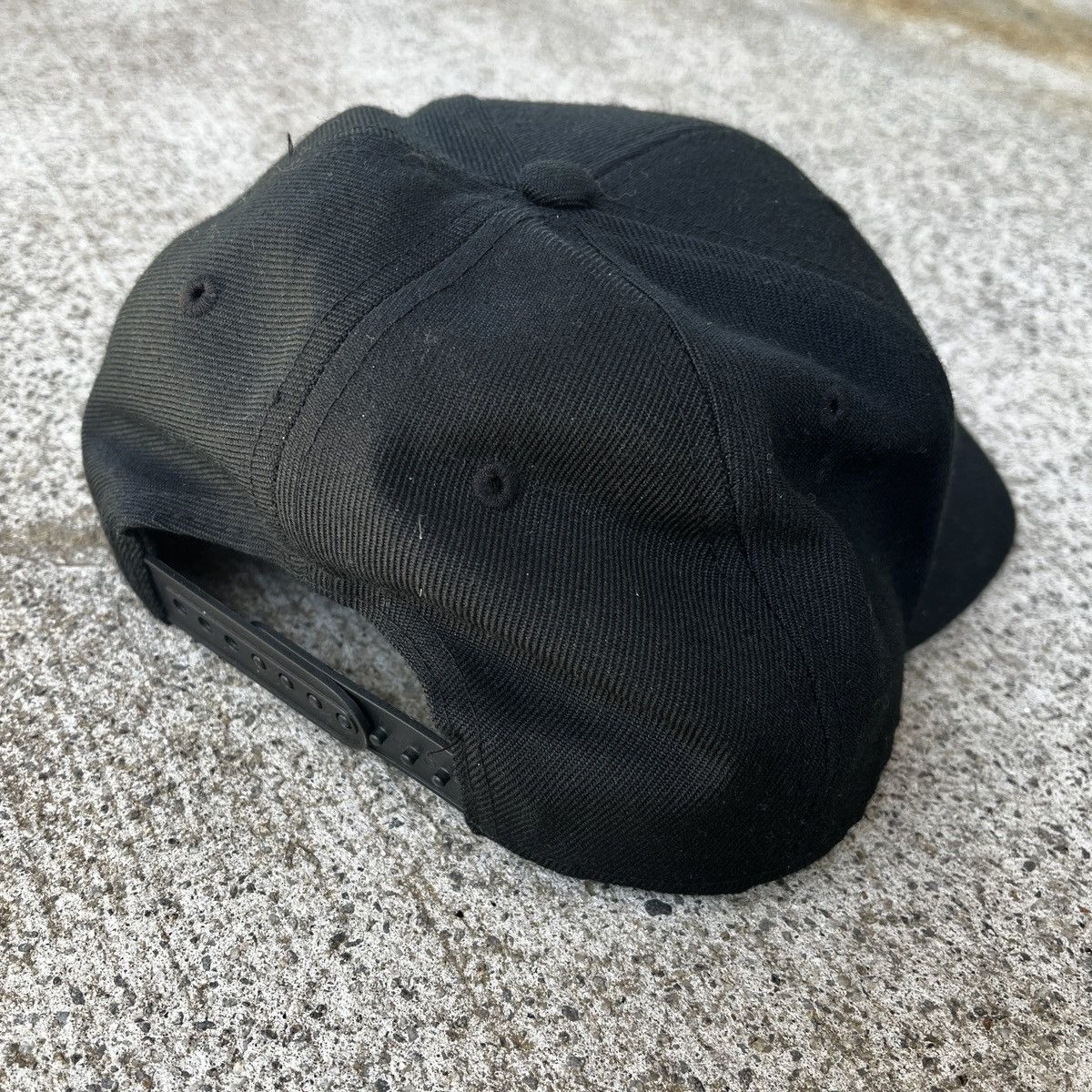 Vintage Vintage Ned Black Snapback Hat Skater Rave Size ONE SIZE - 5 Thumbnail