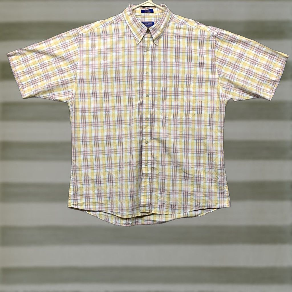 Pendleton Pendleton Button-Up Shirt Men XL Multicolor Pastel Plaid Casual Outdoor Shirt Size US XL / EU 56 / 4 - 1 Thumbnail