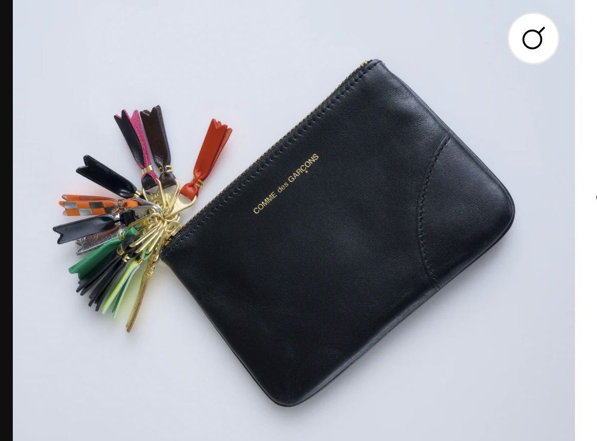 CDG by Comme des Garcons × Comme des Garcons Comme des garçons zipper wallet Size ONE SIZE - 1 Thumbnail