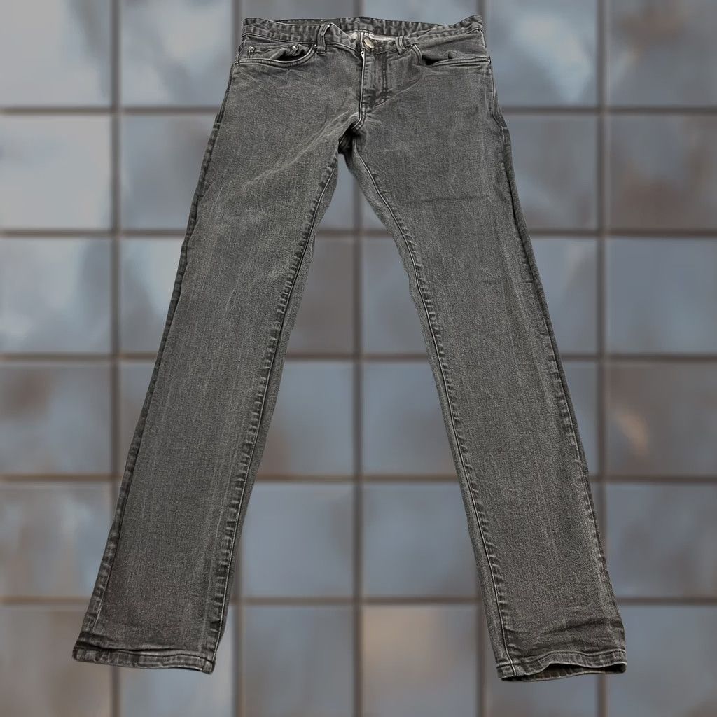 Armani Exchange Armani Exchange Jeans Slim Skinny 31 30 Dark Wash Grey Stretch Denim 5-Pocket Mens Regular Size Size US 31 - 1 Thumbnail