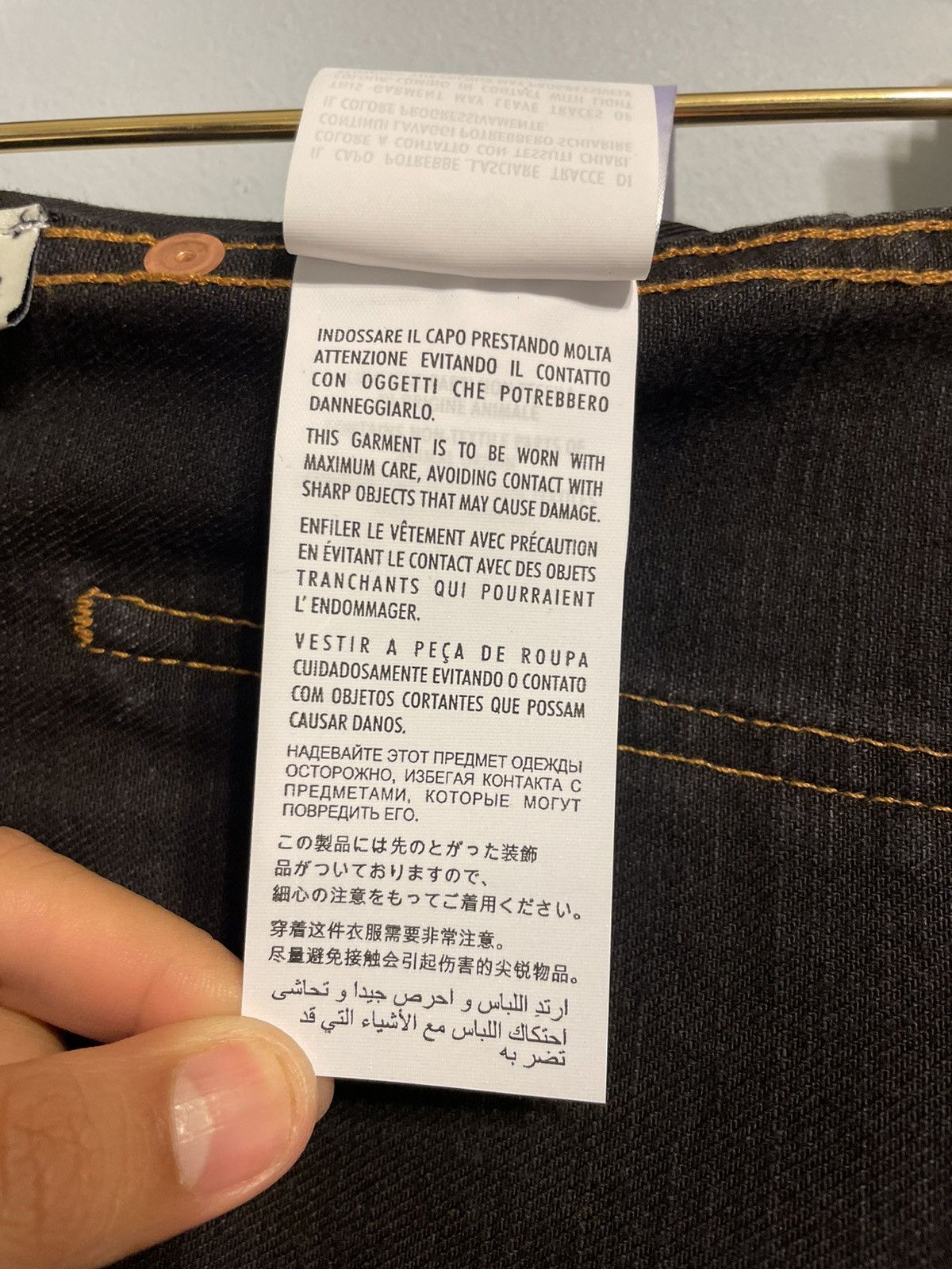 Gucci Gucci Embroidered Jeans Size US 32 / EU 48 - 13 Thumbnail