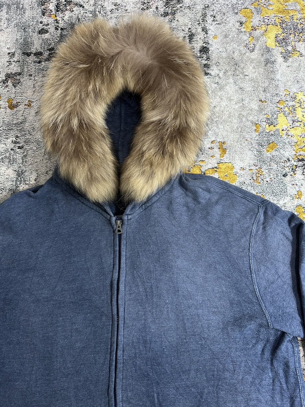 PPFM NICE FADED FUR ZIP HOODIE IFSIXWASNINE LGB STYLE Size US XL / EU 56 / 4 - 2 Thumbnail