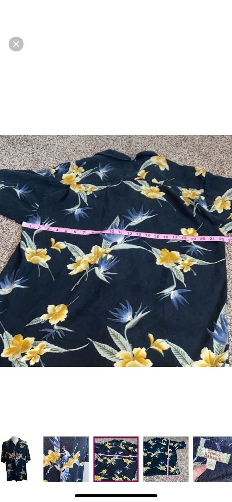 Tommy Bahama Tommy bahama medium vintage Hawaiian shirt Size US M / EU 48-50 / 2 - 4 Thumbnail
