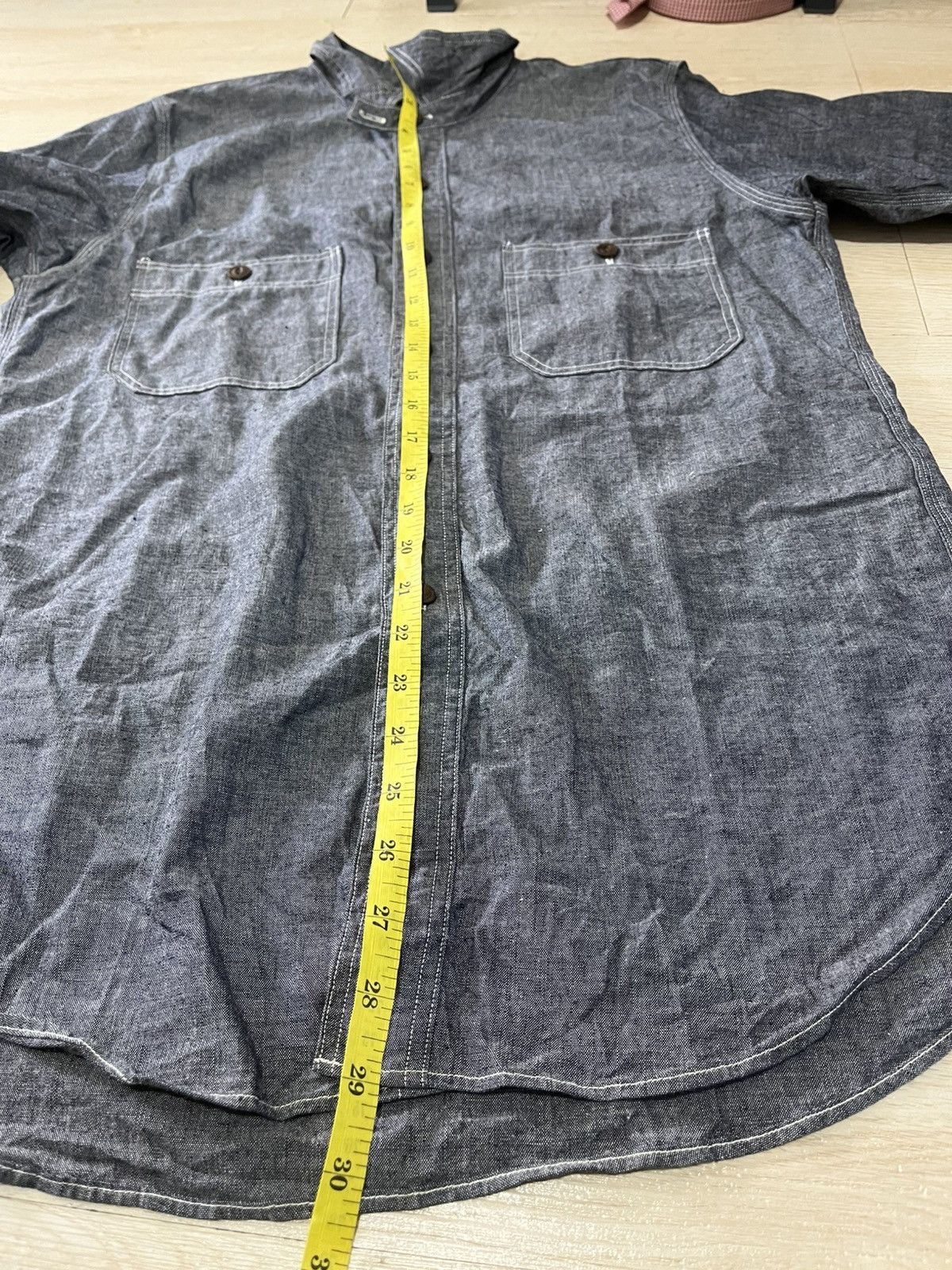 Warehouse & Co. Blue de gray chambray by warehouse & co Size US M / EU 48-50 / 2 - 12 Thumbnail